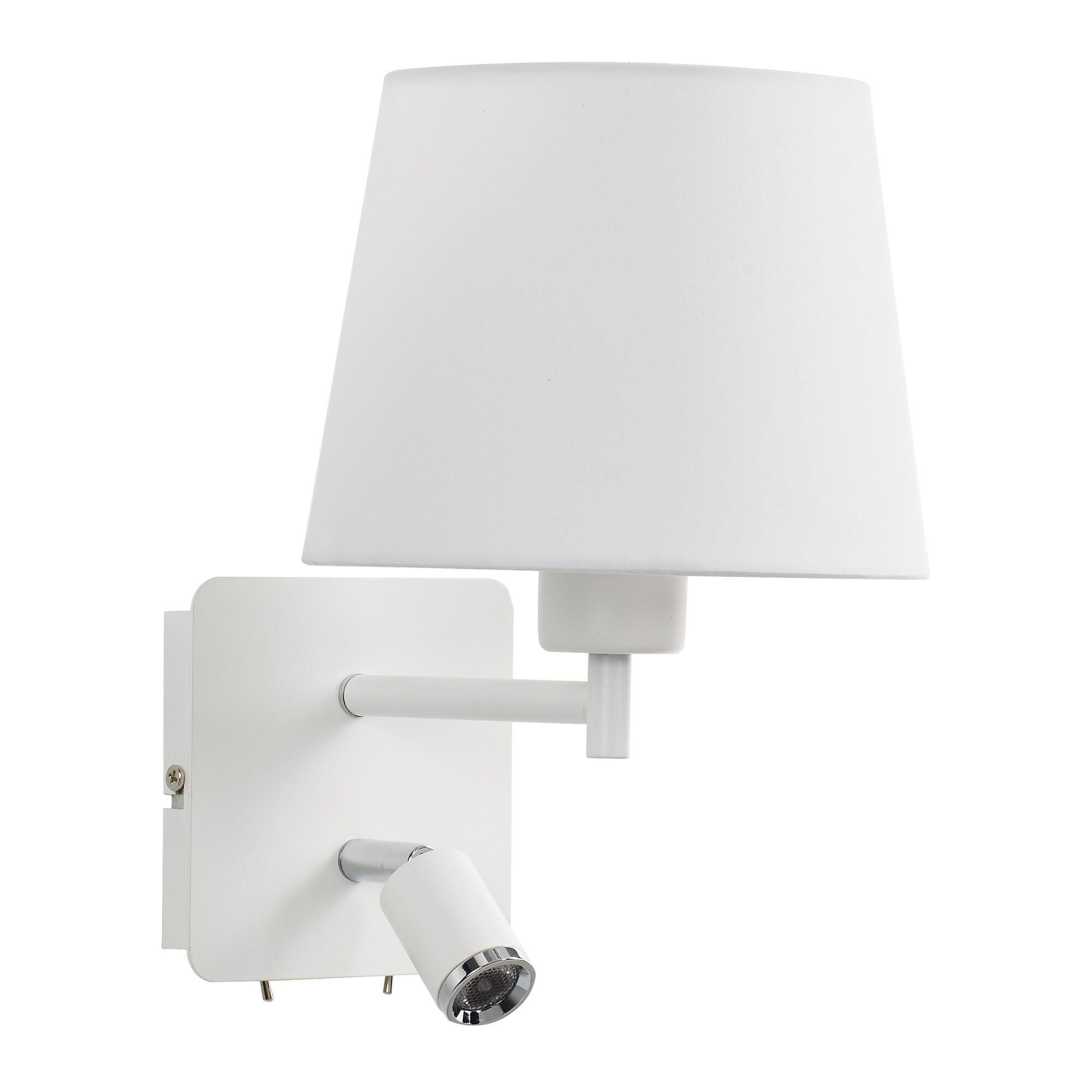 Aplique LUMIPLUS Mailand E27 3W Blanco Mate Leroy Merlin aplique-lumiplus-mailand-e27-3w-blanco-mate-leroy-merlin