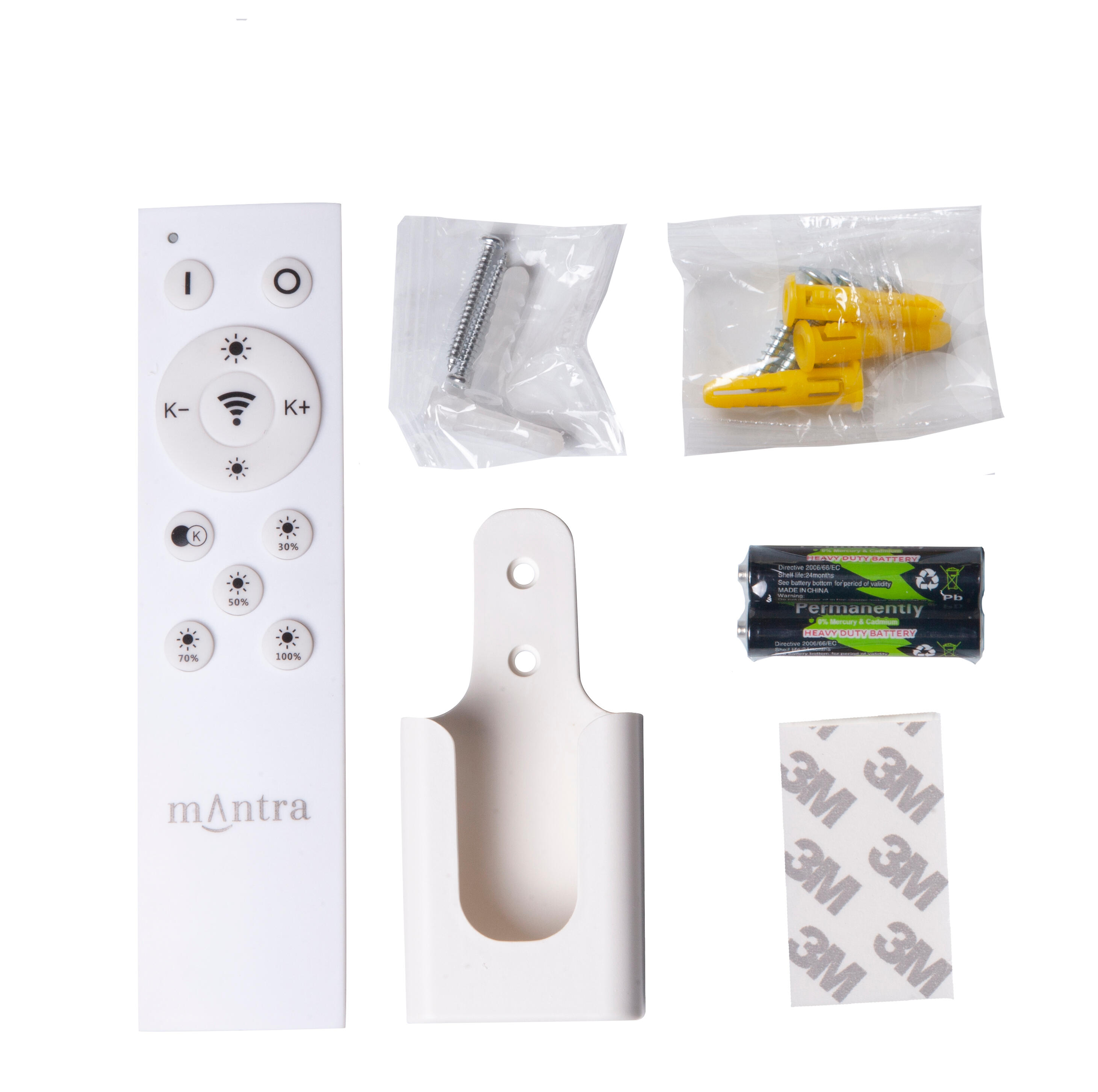 Candeeiro de teto LED 100W 2700K-5000K C/COMANDO BRANCO - 3