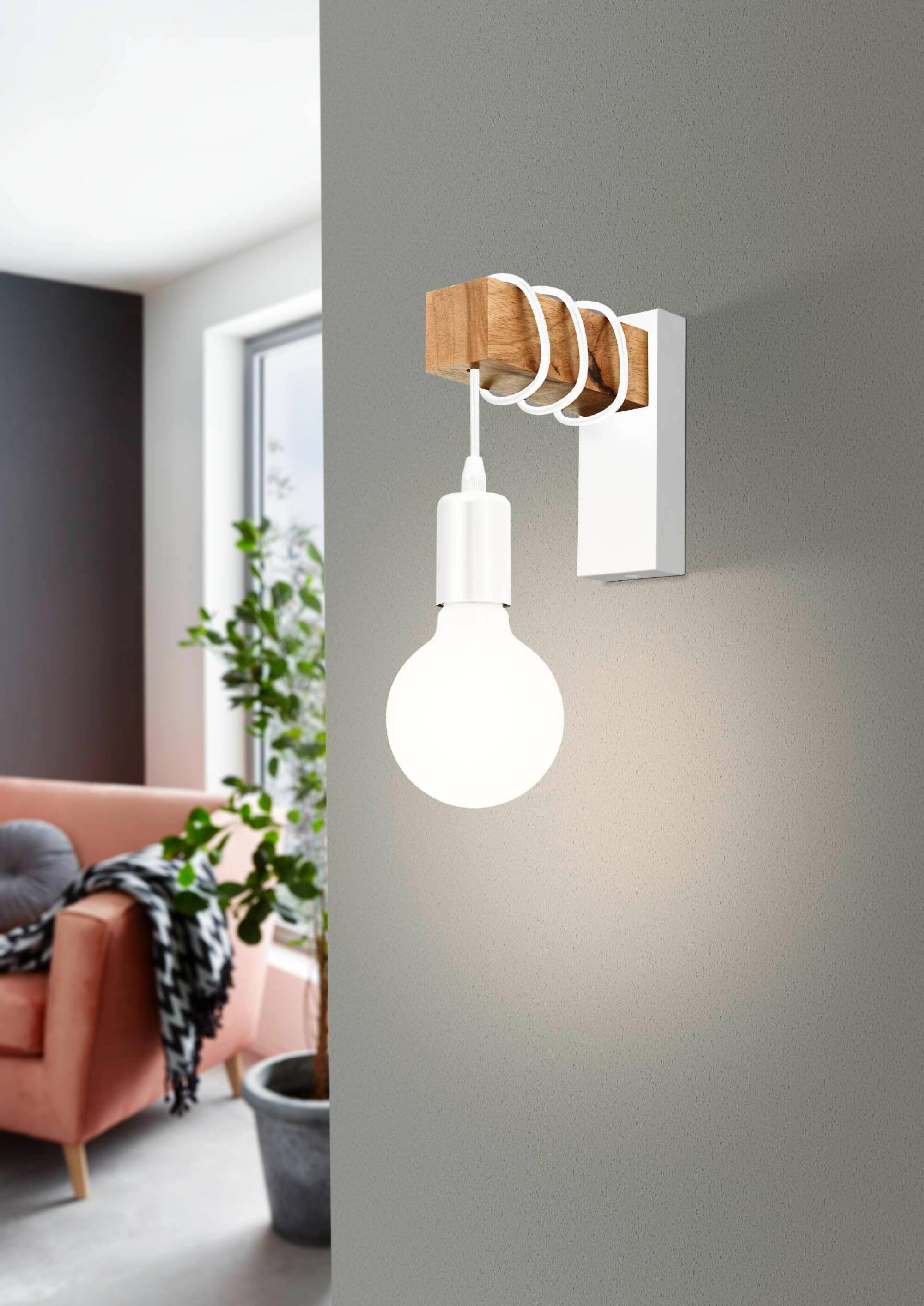 Aplique TOWNSHEND MADEIRA BRANCO - 8