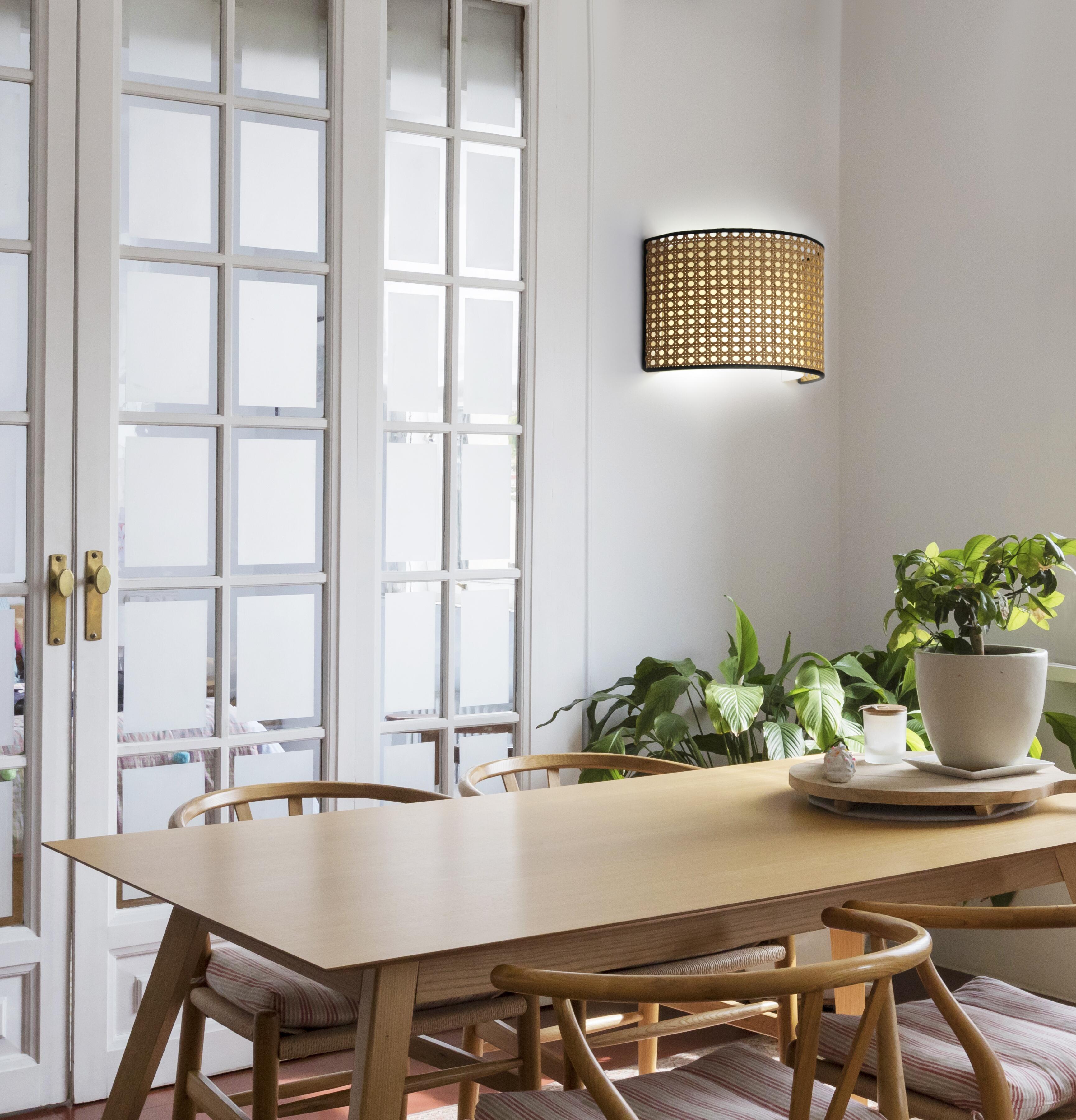 Candeeiro de parede E27 12x25 cm 1 luz castanho - 11