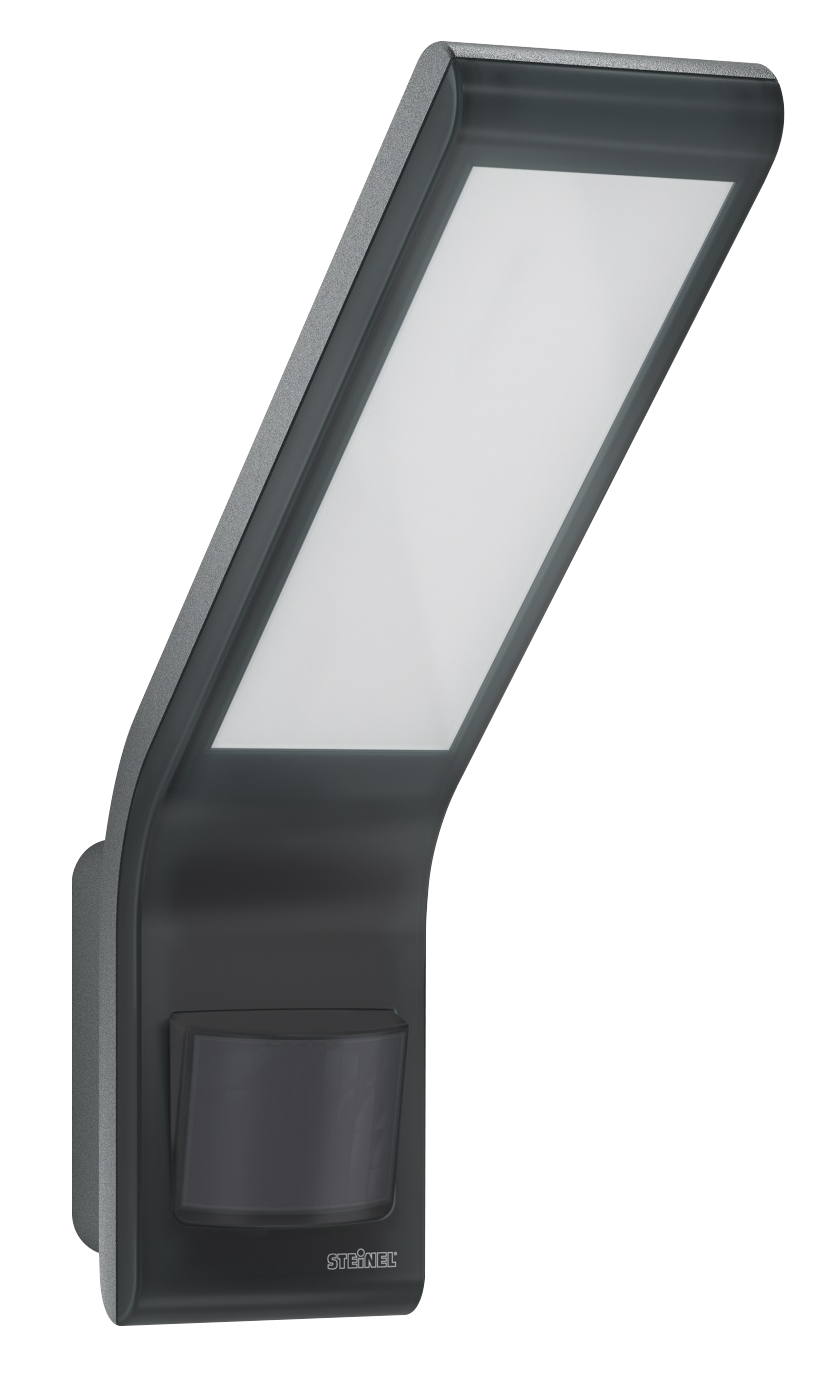 Faro da esterno con sensore di movimento Xled curved in policarbonato, antracite, Modulo LED 9.3W STEINEL - 6