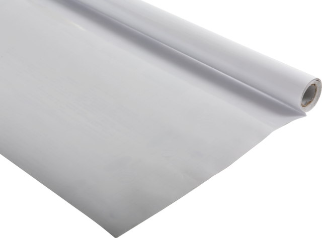 Revestimiento adhesivo mural liso blanco  Brillo de 0.45 x 2m