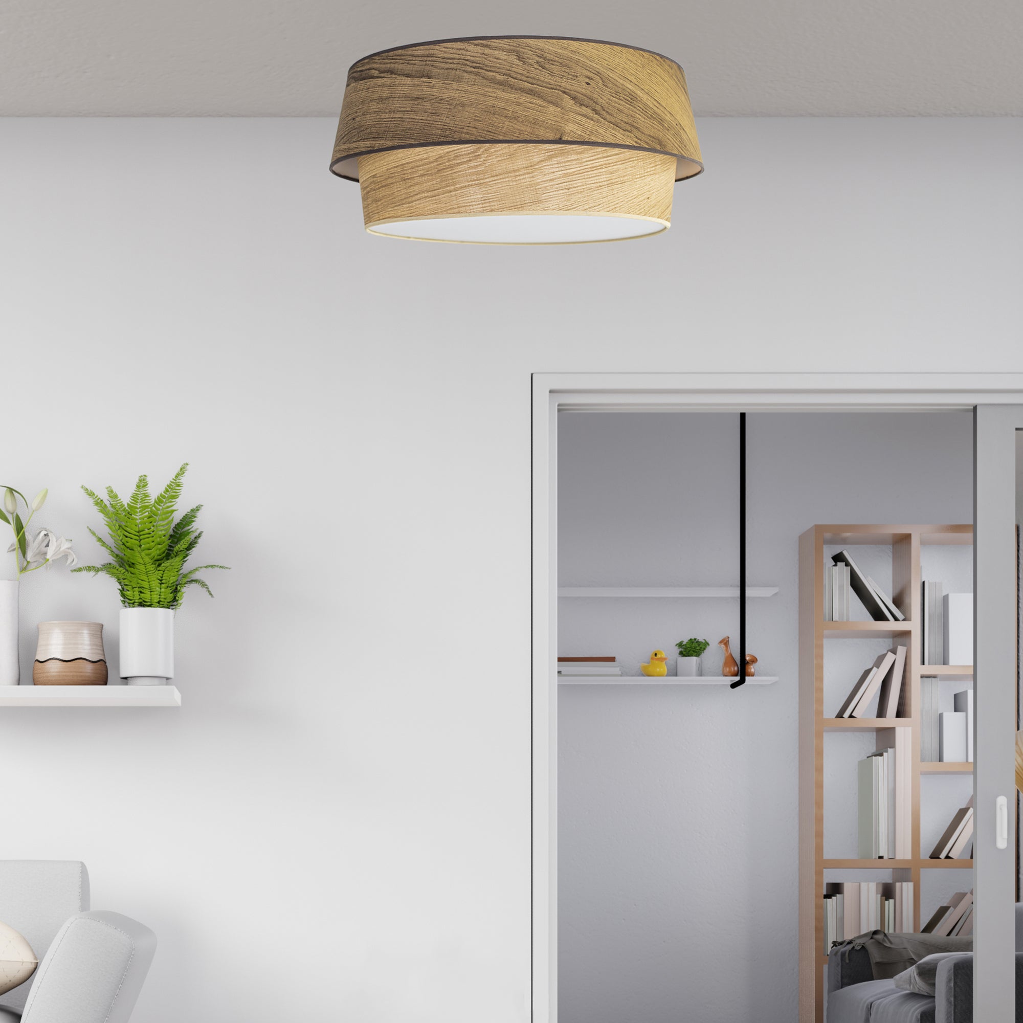 Plafón aitana 2 luces e27