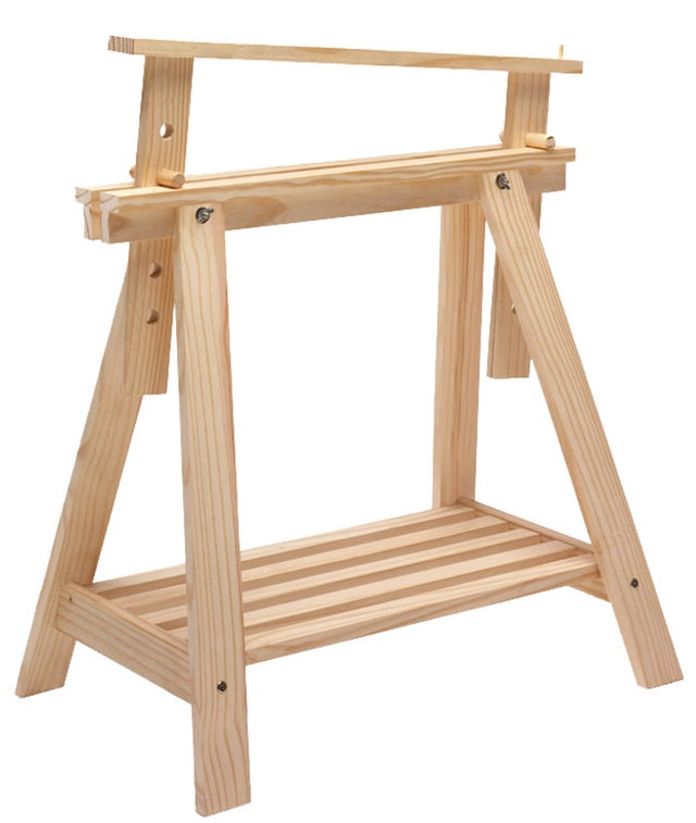 Cavalete regulável pinho 98,5-70x70x45 cm Astigarraga Eliotis