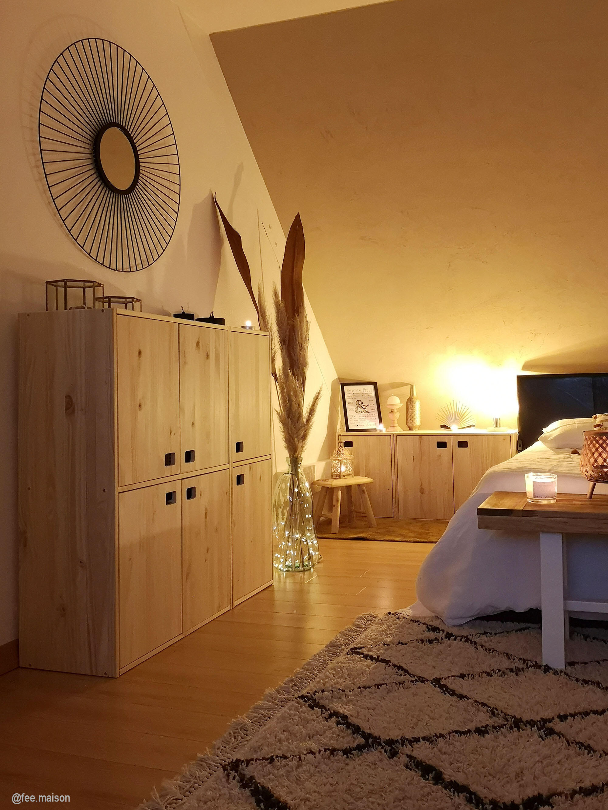 Estantería de madera en kit Dinamic de 70,8x105,4x33 cm y 50 kg max, por balda - 15