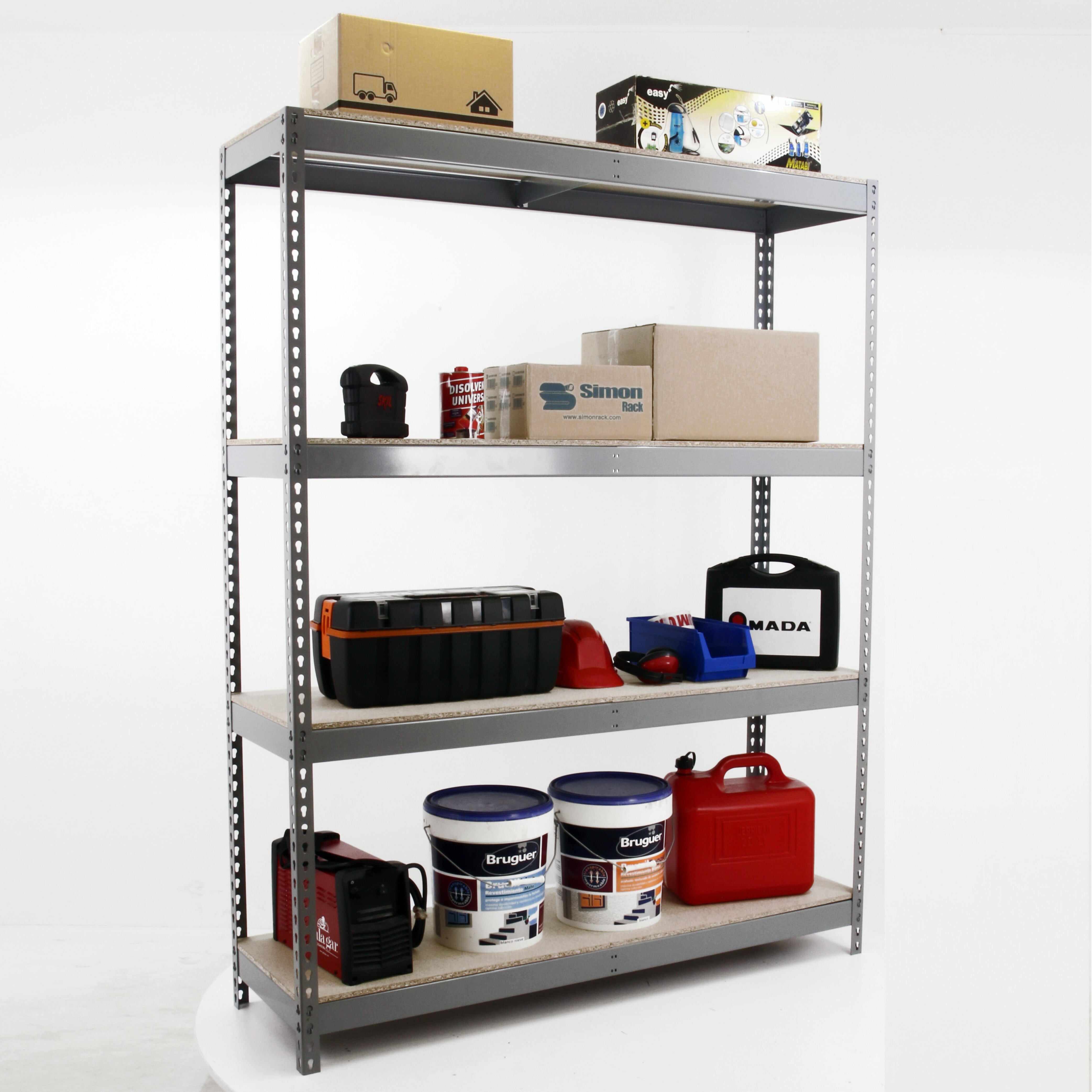 Estantería metálica en kit simonrack 200x150x45cm