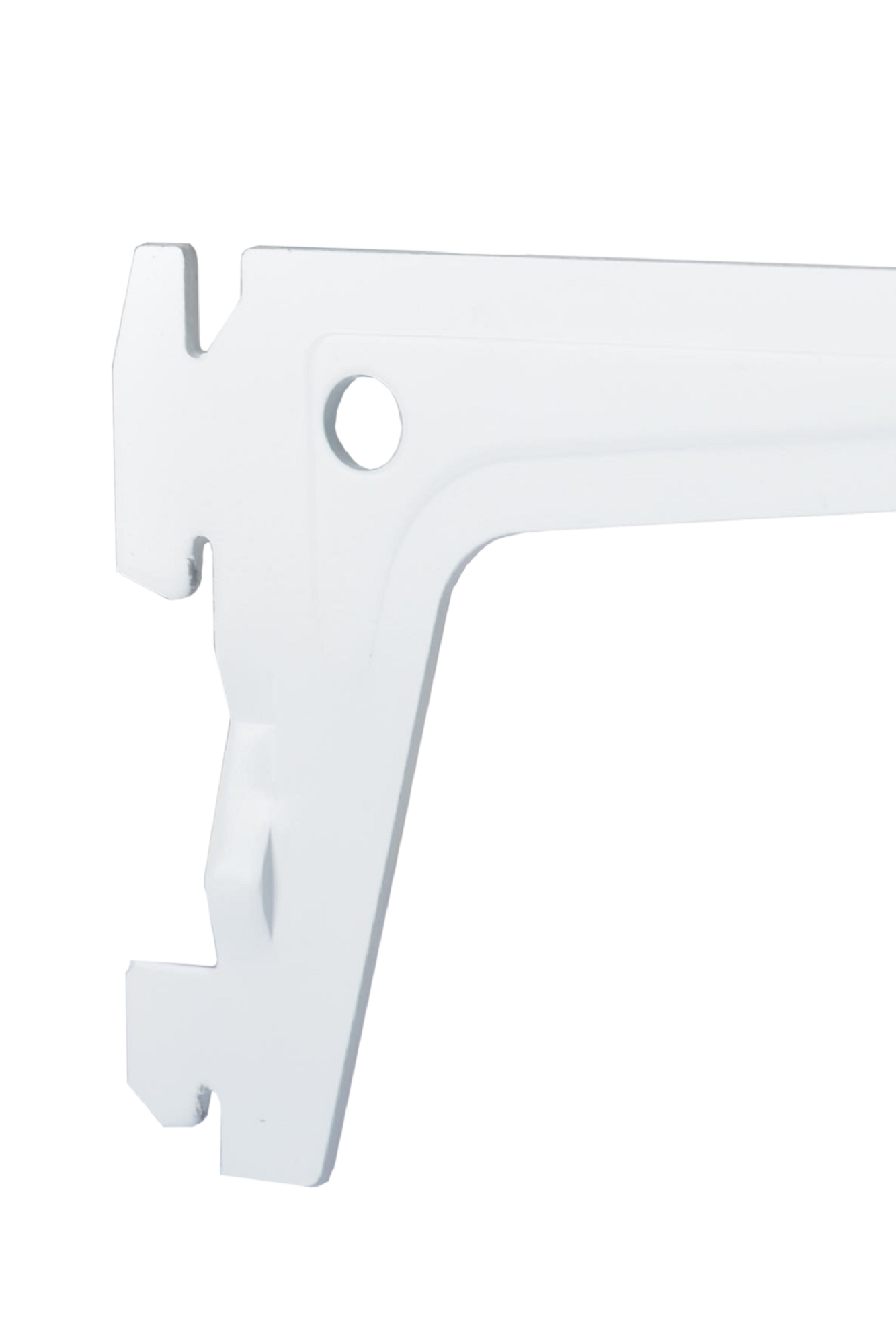 Poleia simples para cremalheira aço branco 40 cm Spaceo - 5