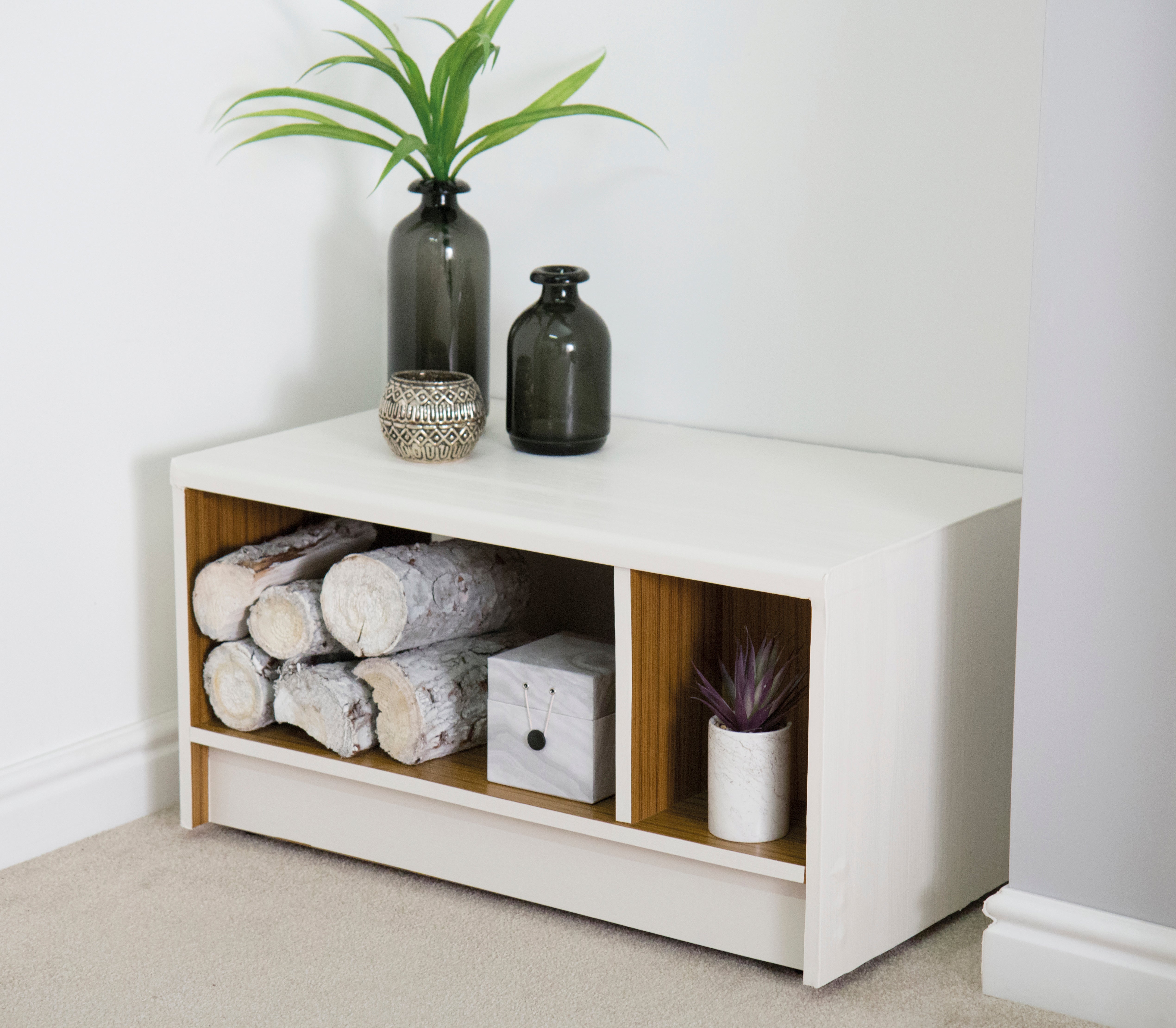 Adhesivo decorativo para muebles madera blanco-beige D-C-FIX de 0.675 x 1.5m - 5