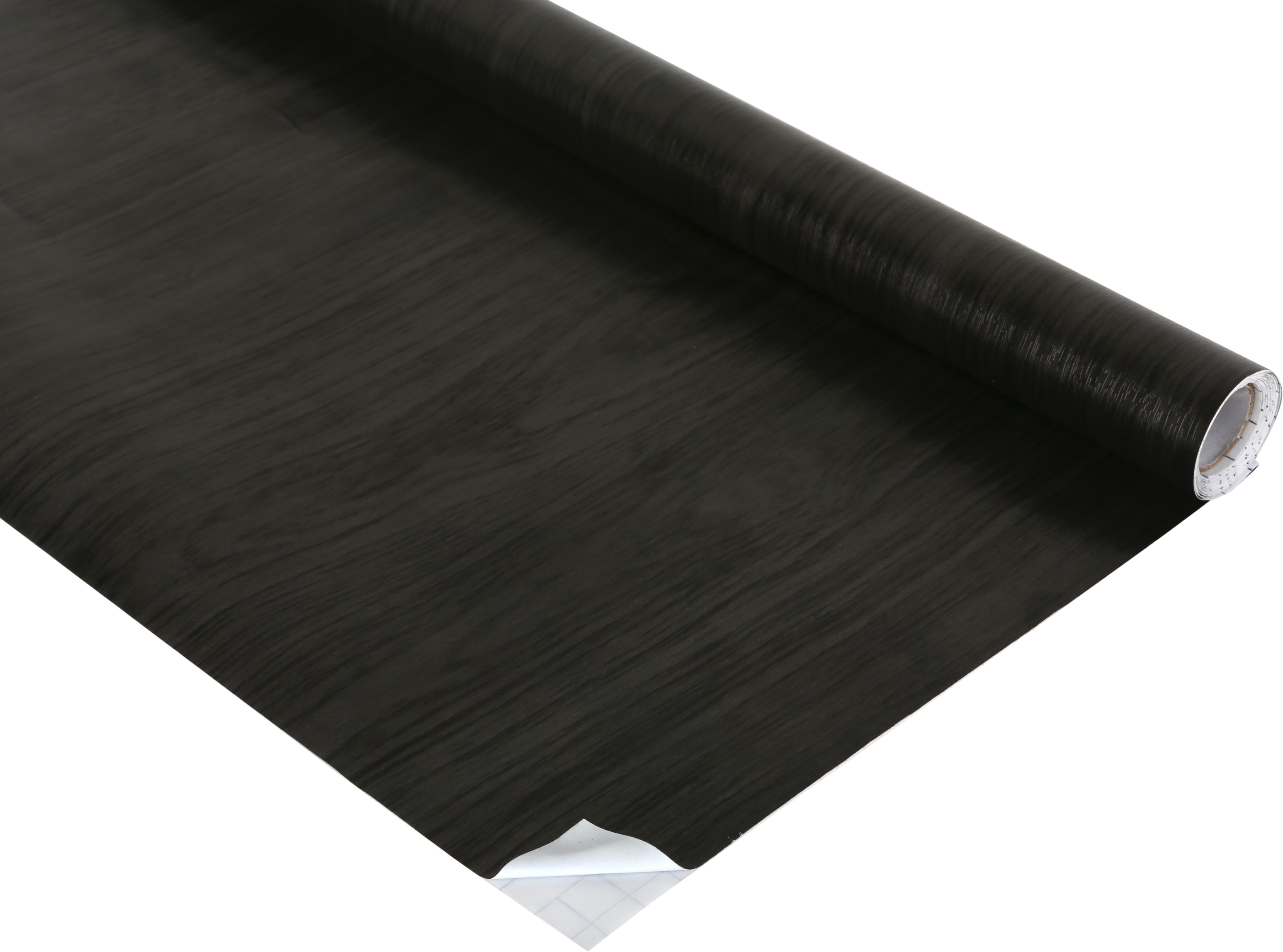 Revestimiento adhesivo mural negro wengue de 0.45 x 2m