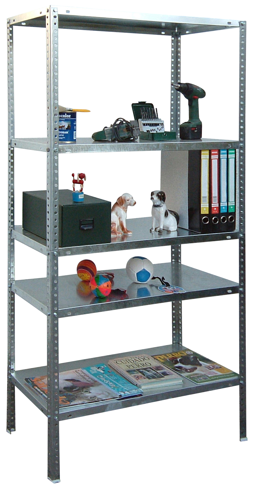 Estanteria con tornillos metalica comfort galva mini 5/30