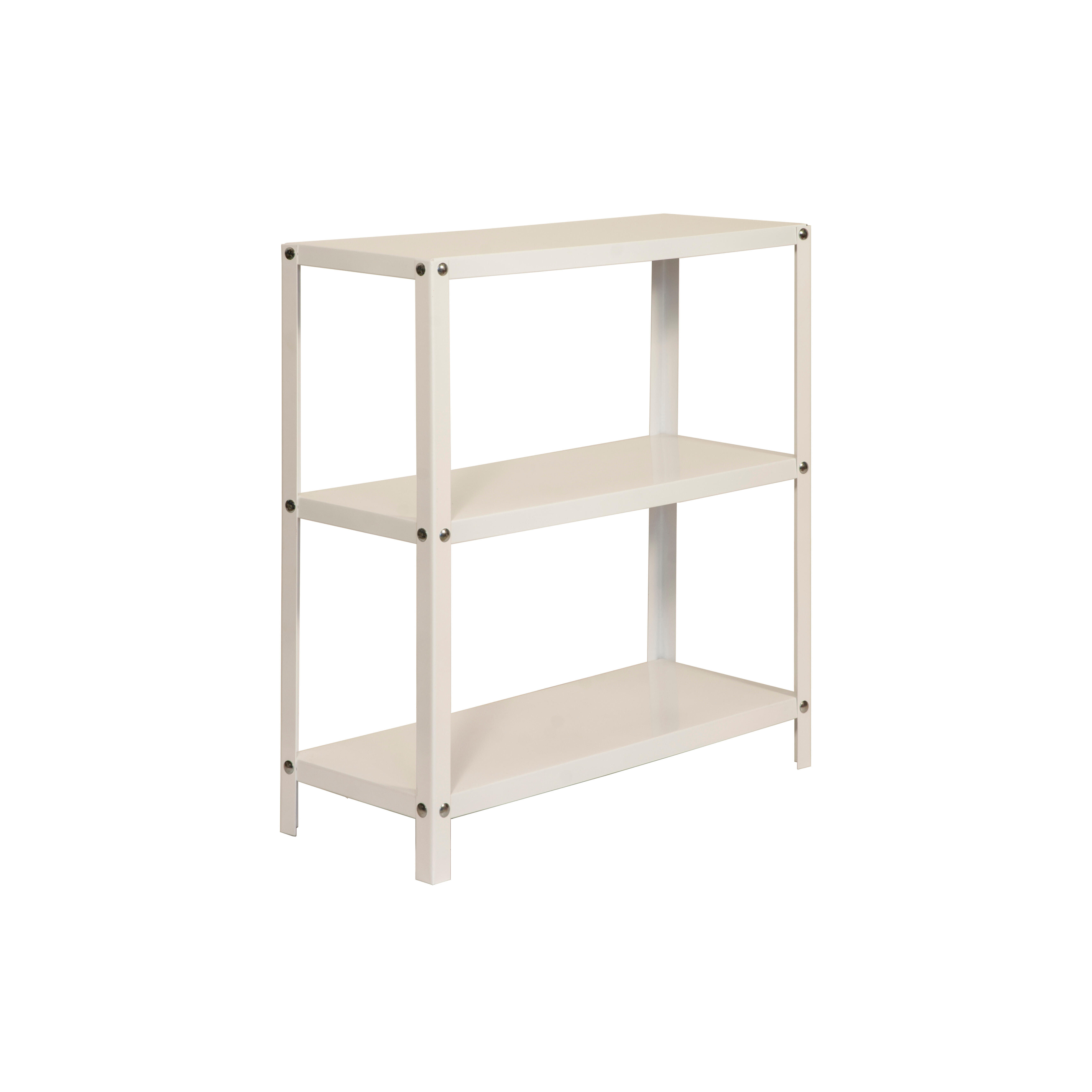 Estanteria con tornillos homeclassic blanca plus 3/30