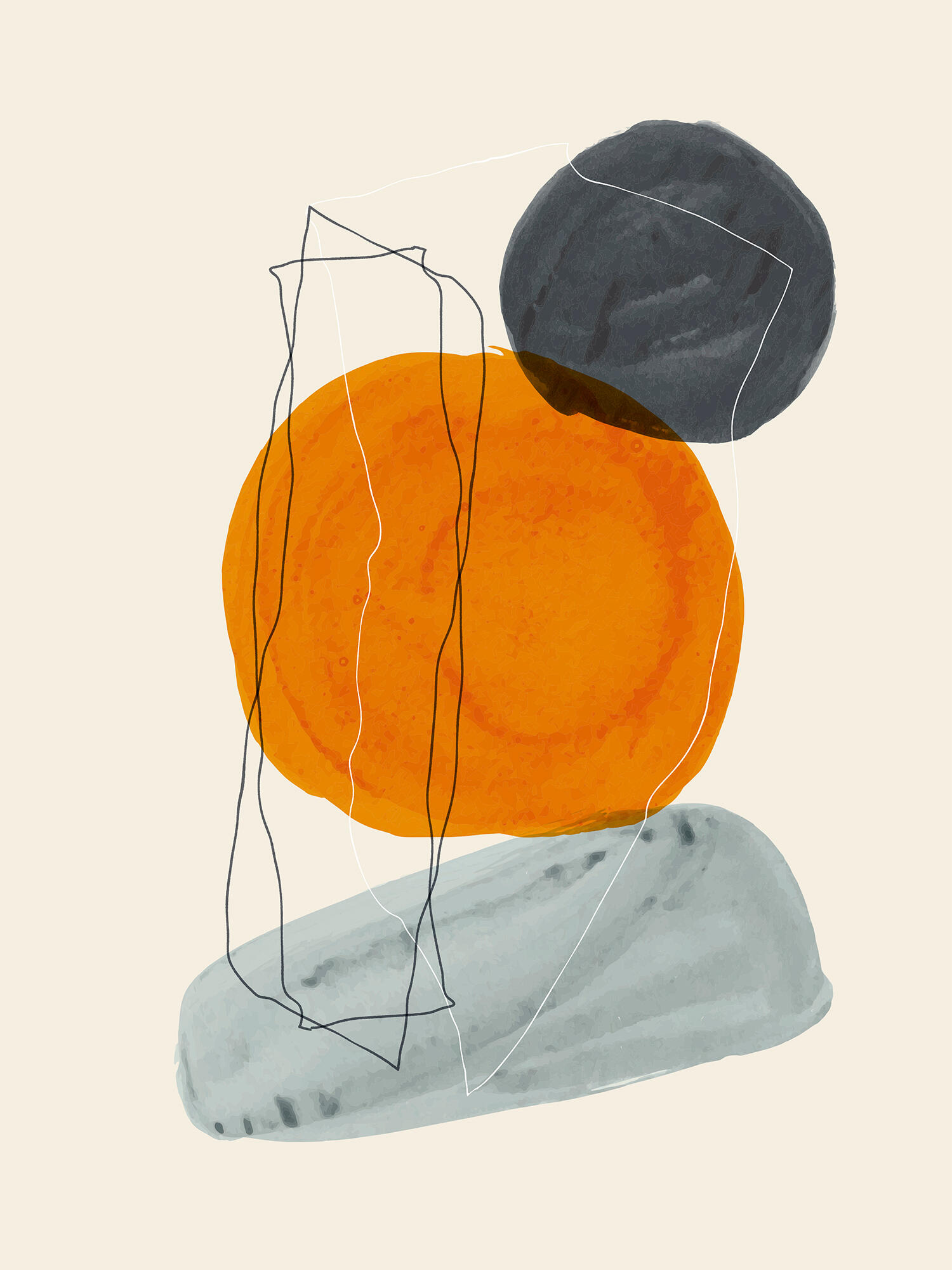 Set 3 láminas Calma 40 x 30 cm - 4