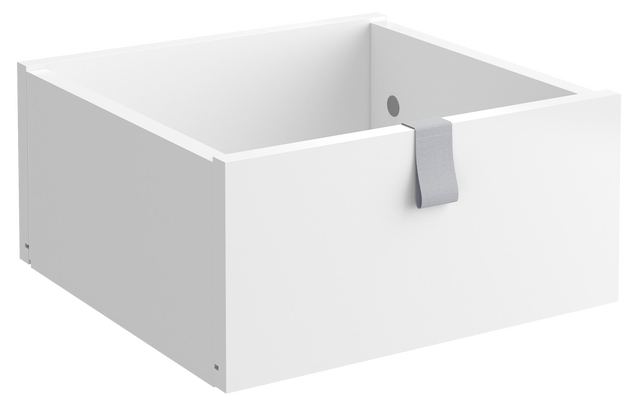 Gaveta para armário com frente Spaceo Kub 15 x 32,4 x 31,6 cm branco