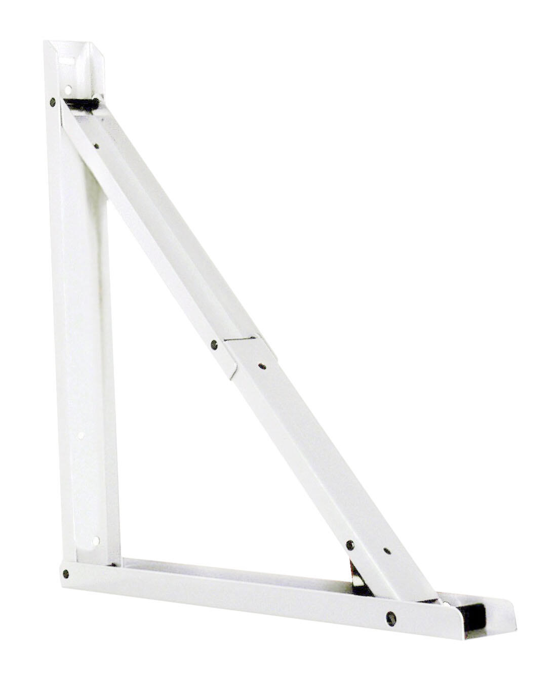 Escuadra abatible blanco mate 40x40 cm