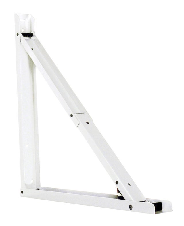 Escuadra abatible ABATIBLE Blanco mate Alt. 40 x  An. 52 cm