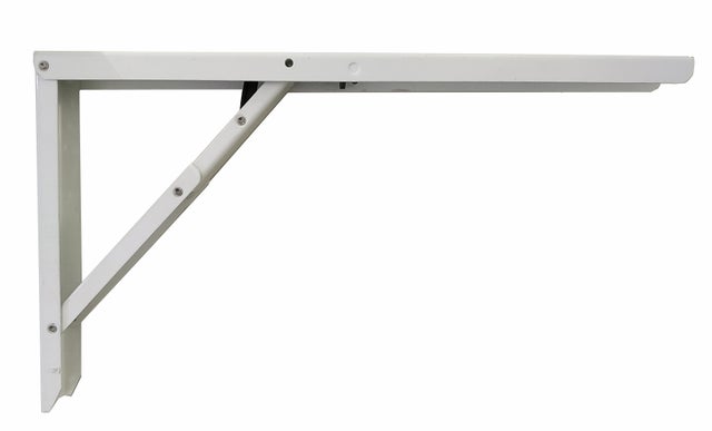 Escuadra abatible PRO Blanco Epoxi Alt. 30 x An. 52 cm