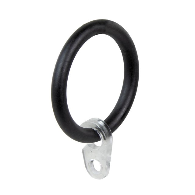 BEBUSINGOTO Anelli Per Tenda Da Doccia, 12 Pezzi, Colore Nero, Ganci - Foto 11