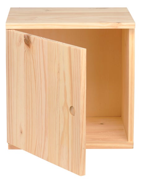 Cajonera de madera  de 36x36x30cm y capacidad l - 9