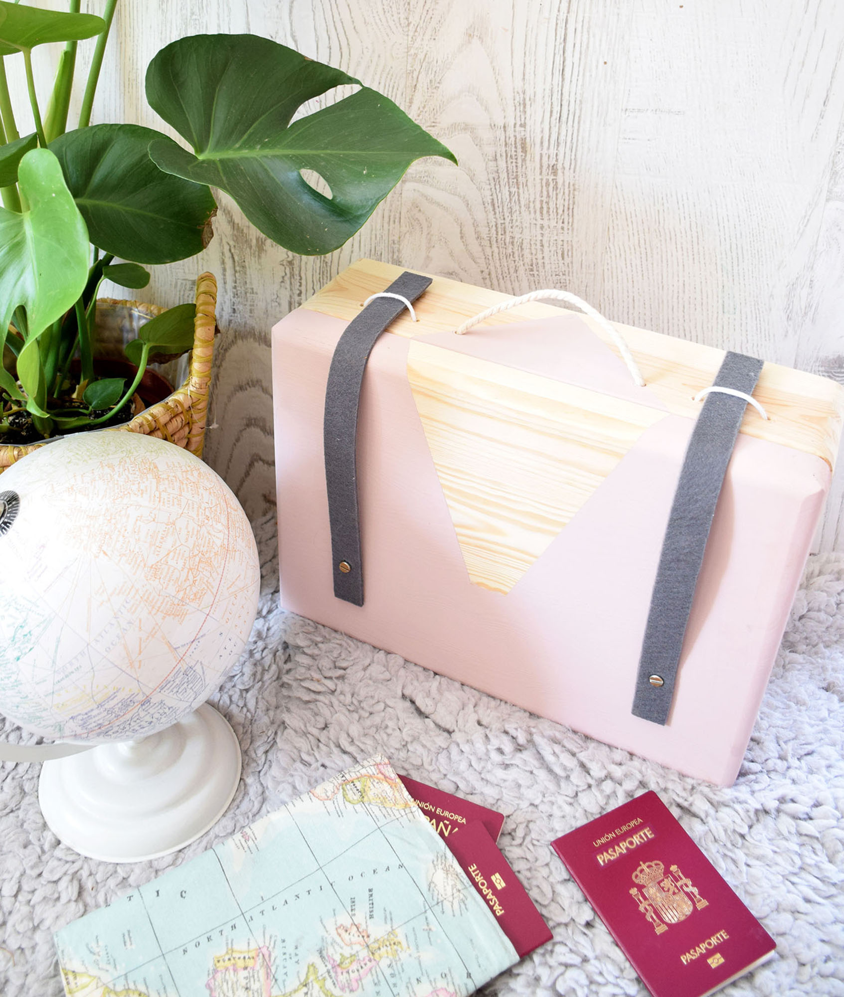 Caixa de madeira CREATIVE 60X40X23CM - 4