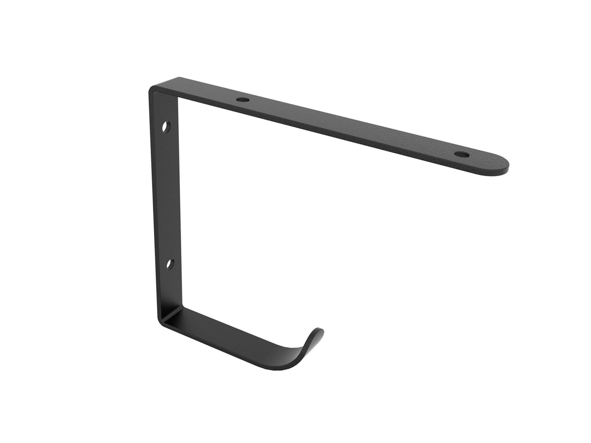 Escuadra decorativa HANGER Negro Epoxi Alt. 14,5 x An. 18 cm - 4