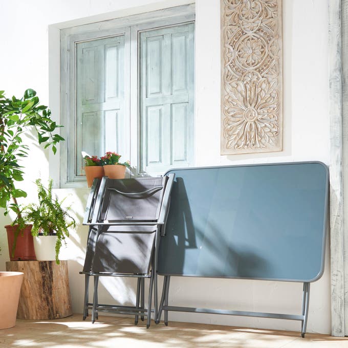 Muebles plegables terraza