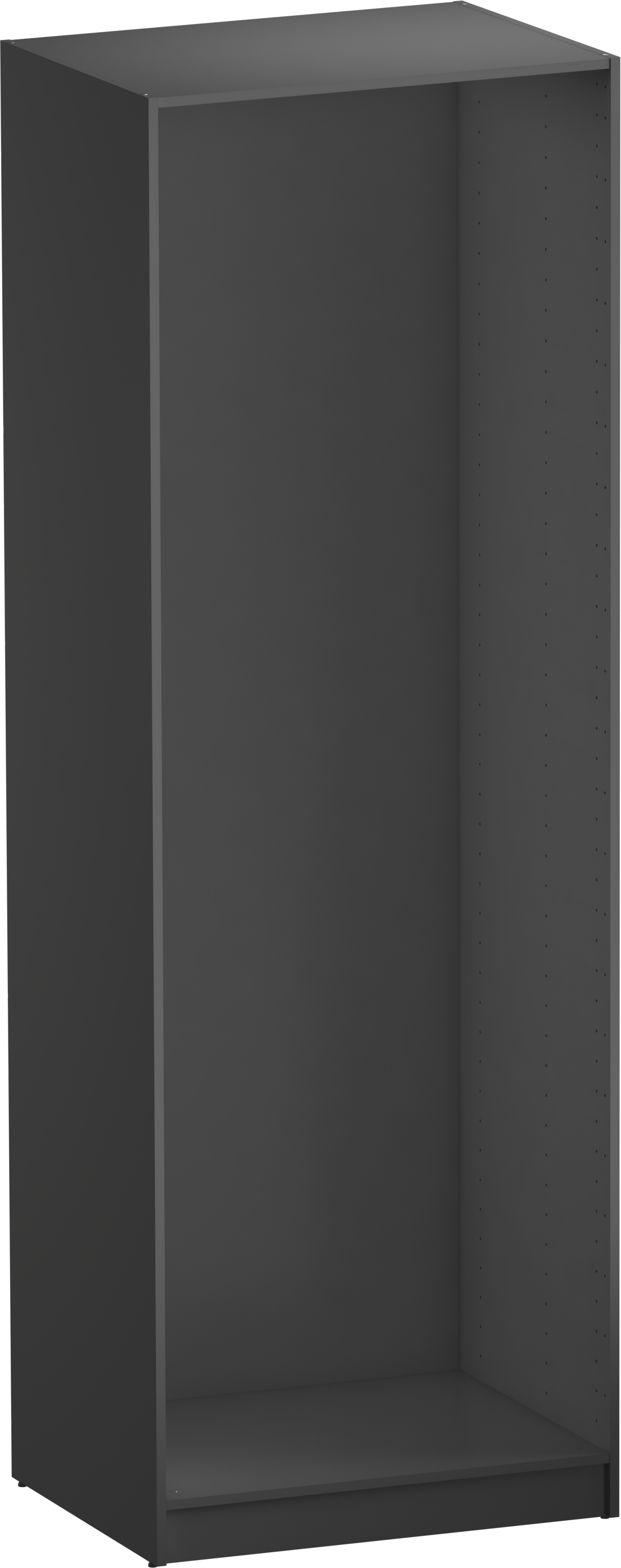 Módulo de armario spaceo home gris 80x240x60 cm