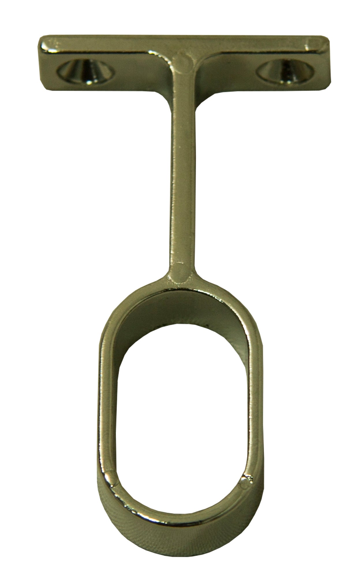 Suporte central OVAL CROMADO 30X15MM - 3