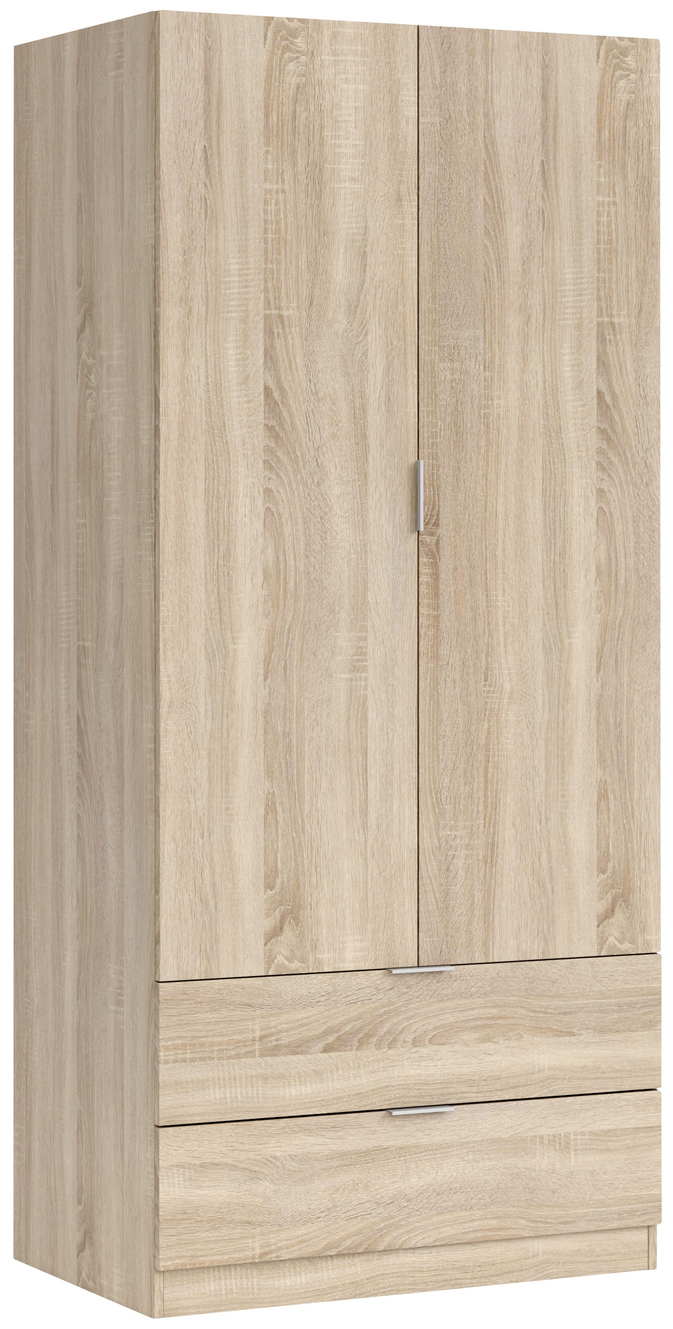 Armario puerta abatible Tuc 81x180x52cm roble | Leroy Merlin