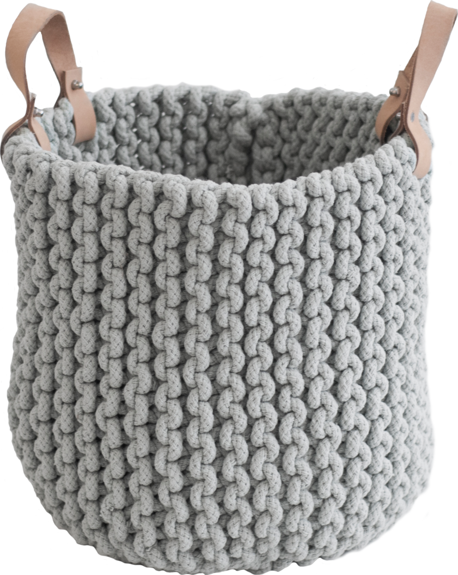 Cesta plegable de algodón de 30x30x30 cm