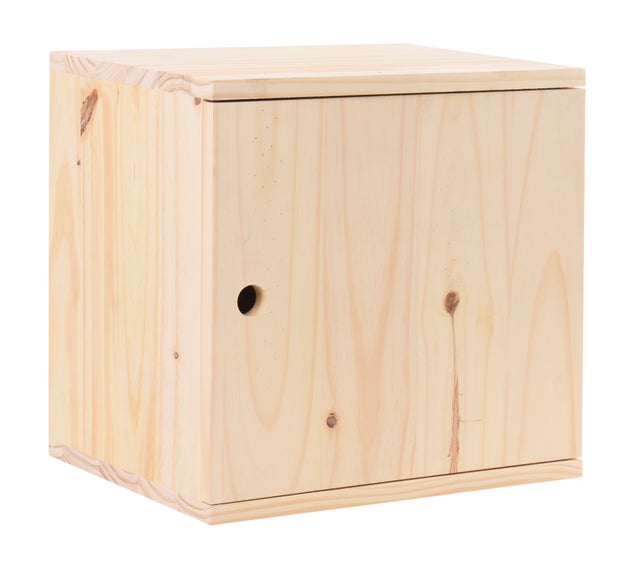 Cajonera de madera  de 36x36x30cm y capacidad l
