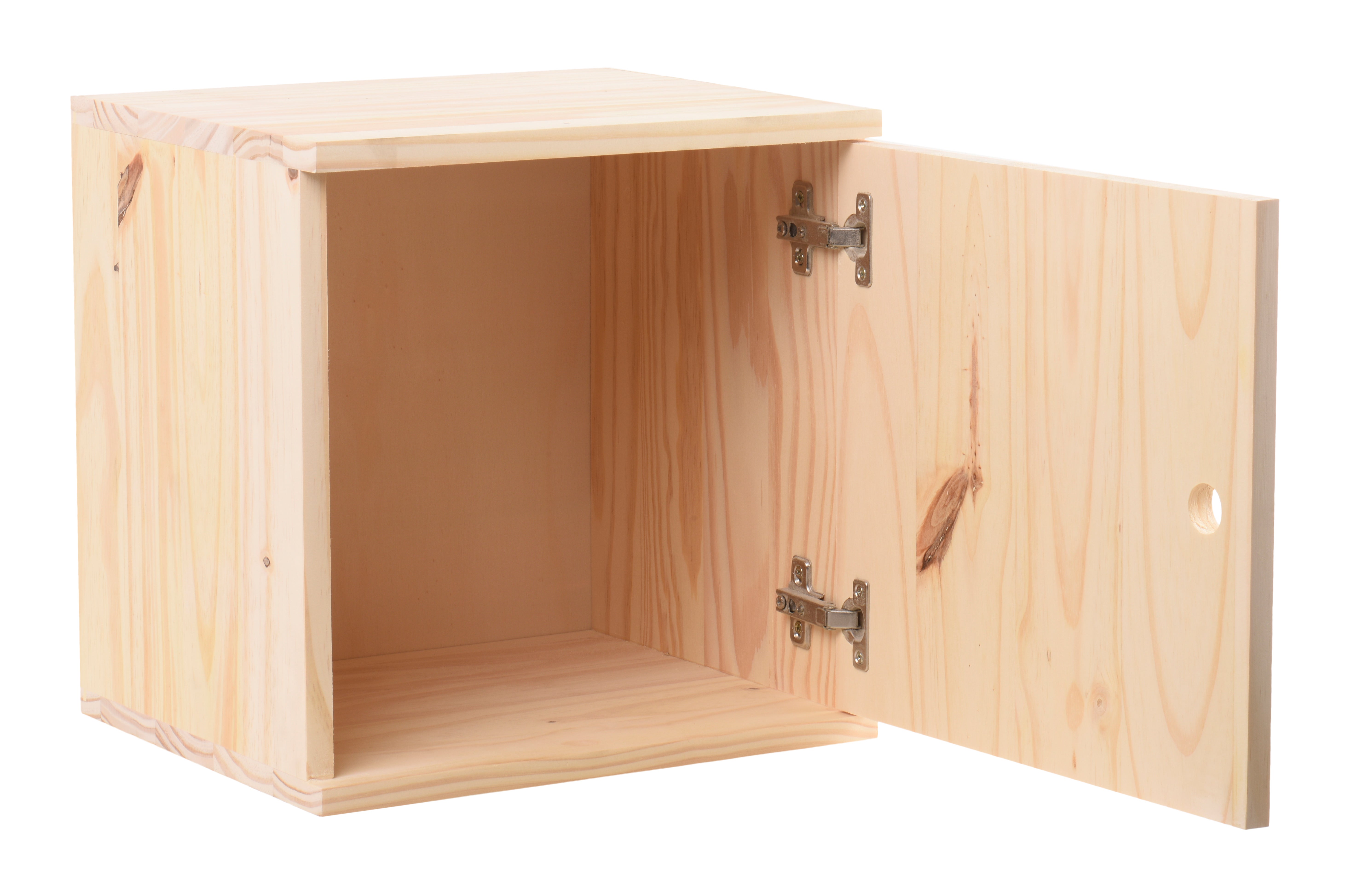 Cajonera de madera  de 36x36x30cm y capacidad l - 7