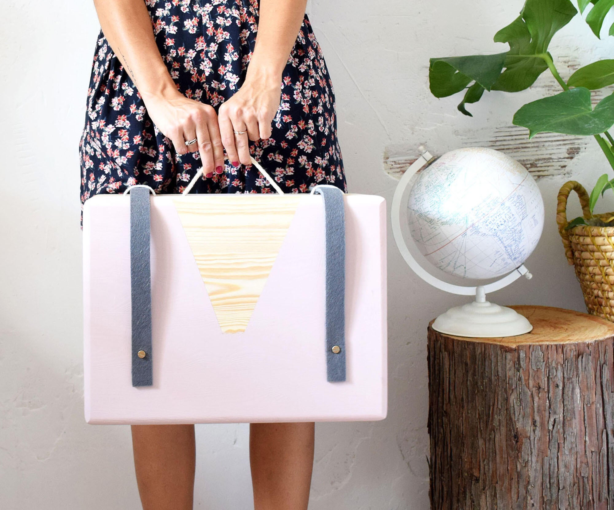 Caixa de madeira CREATIVE 60X40X23CM - 8