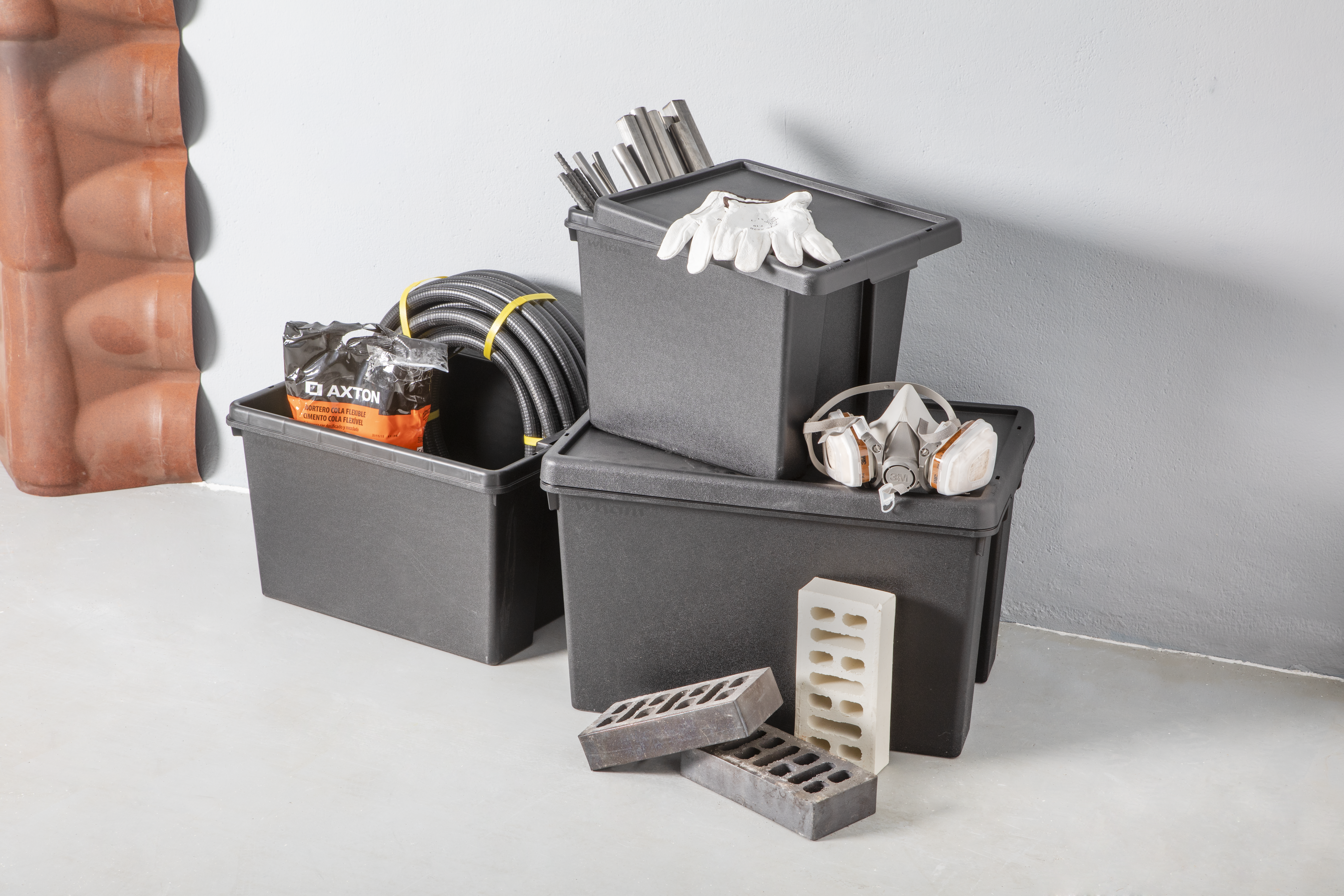 Caixa de arrumação BAMBOX RECICLADA 31X29X38CM 24L - 13