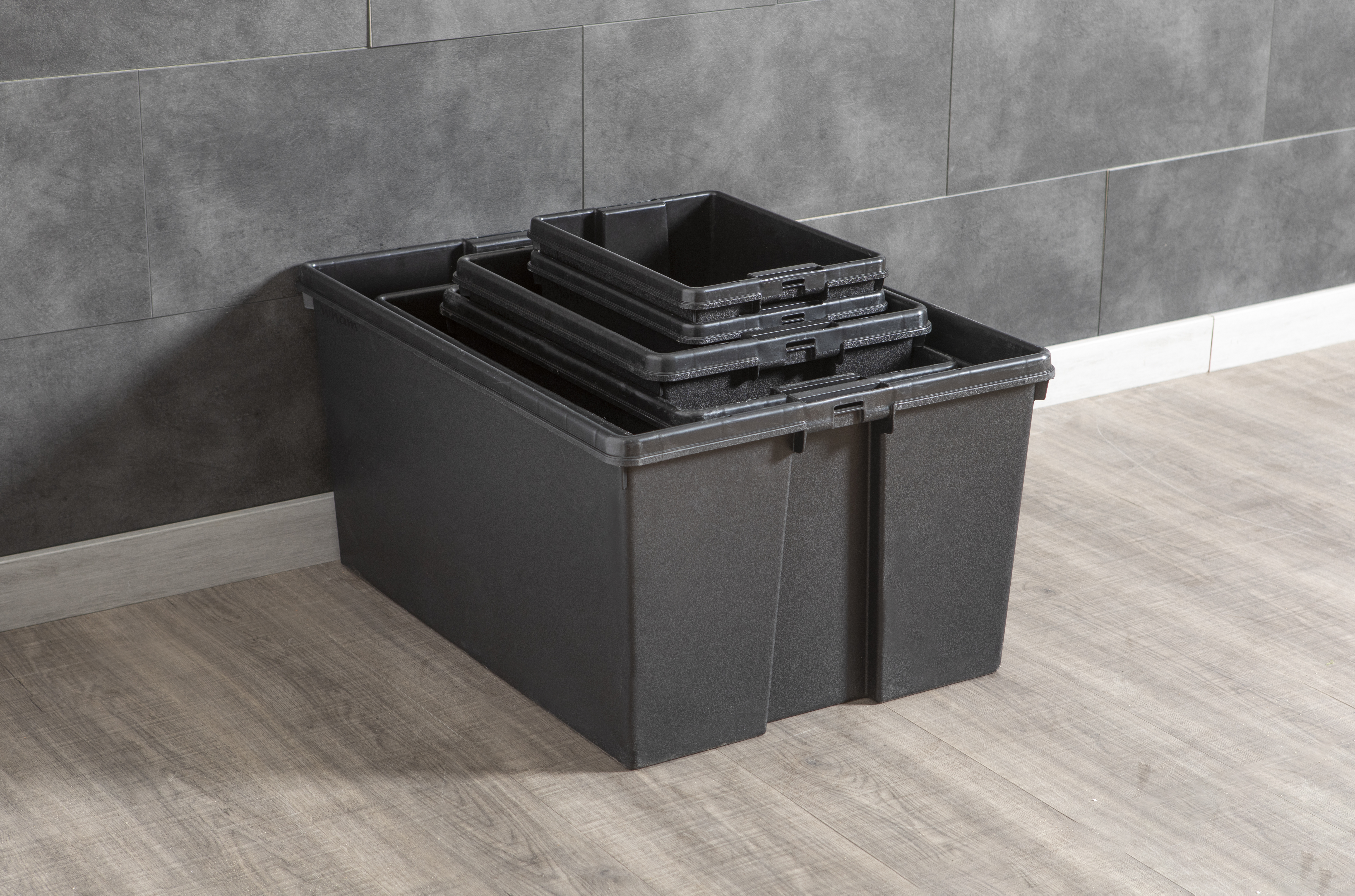 Caixa de arrumação BAMBOX RECICLADA 31X29X38CM 24L - 12