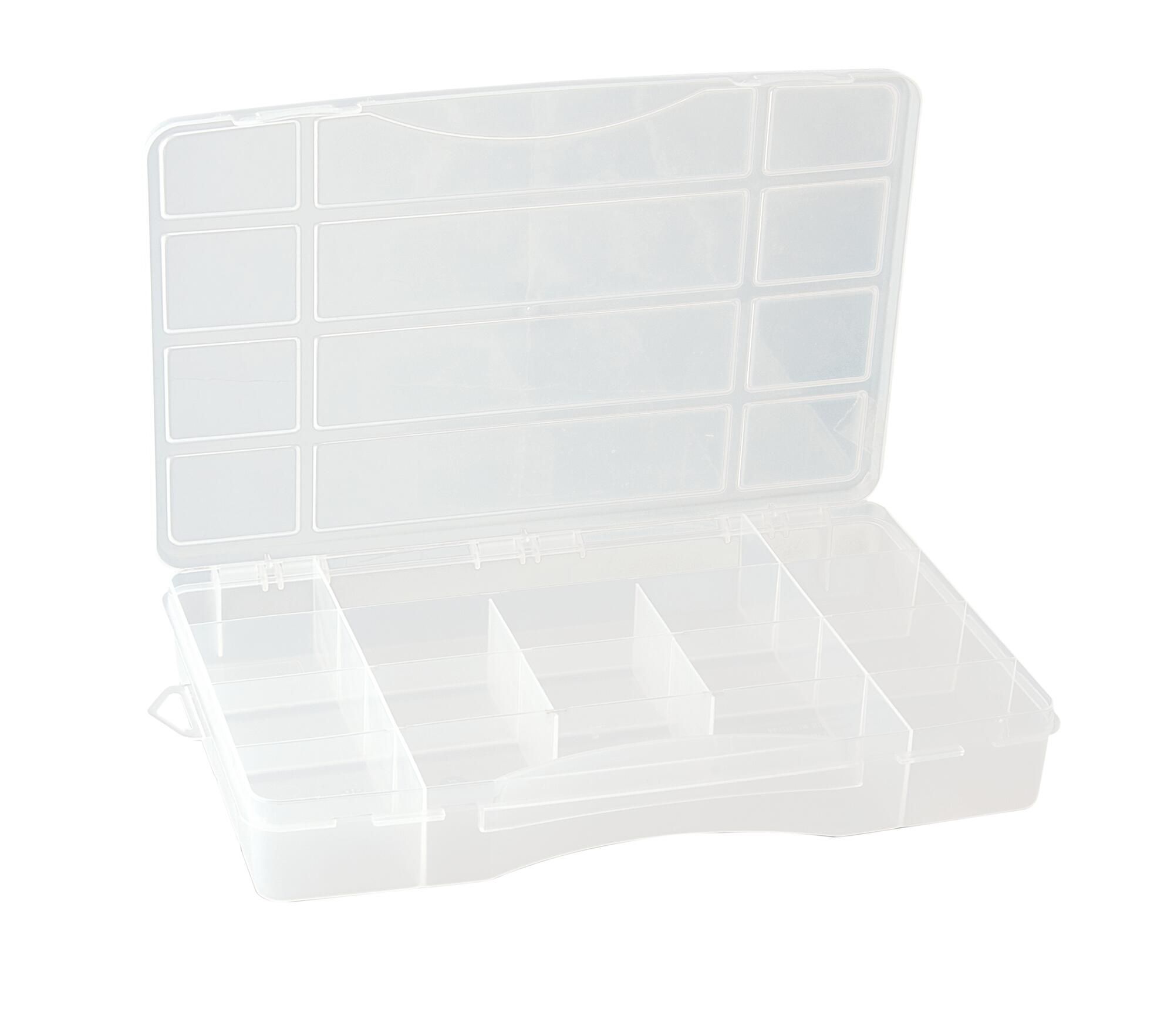 Estuche para tornillos de 30x4,6x19,9 cm con 16 huecos Leroy Merlin