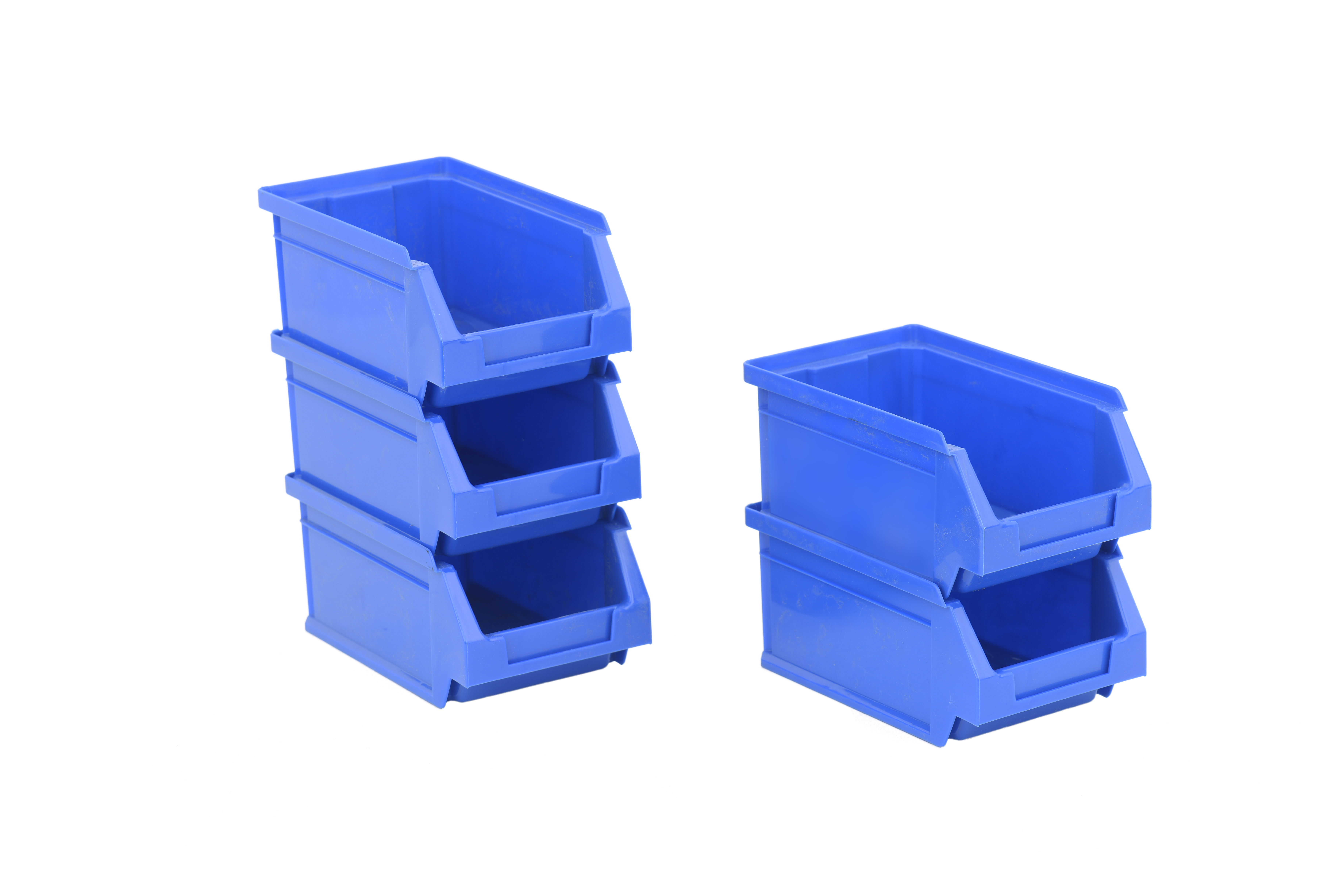 Gaveta de plástico 5 DIVISÕES AZUL 7.6X52X17CM - 5