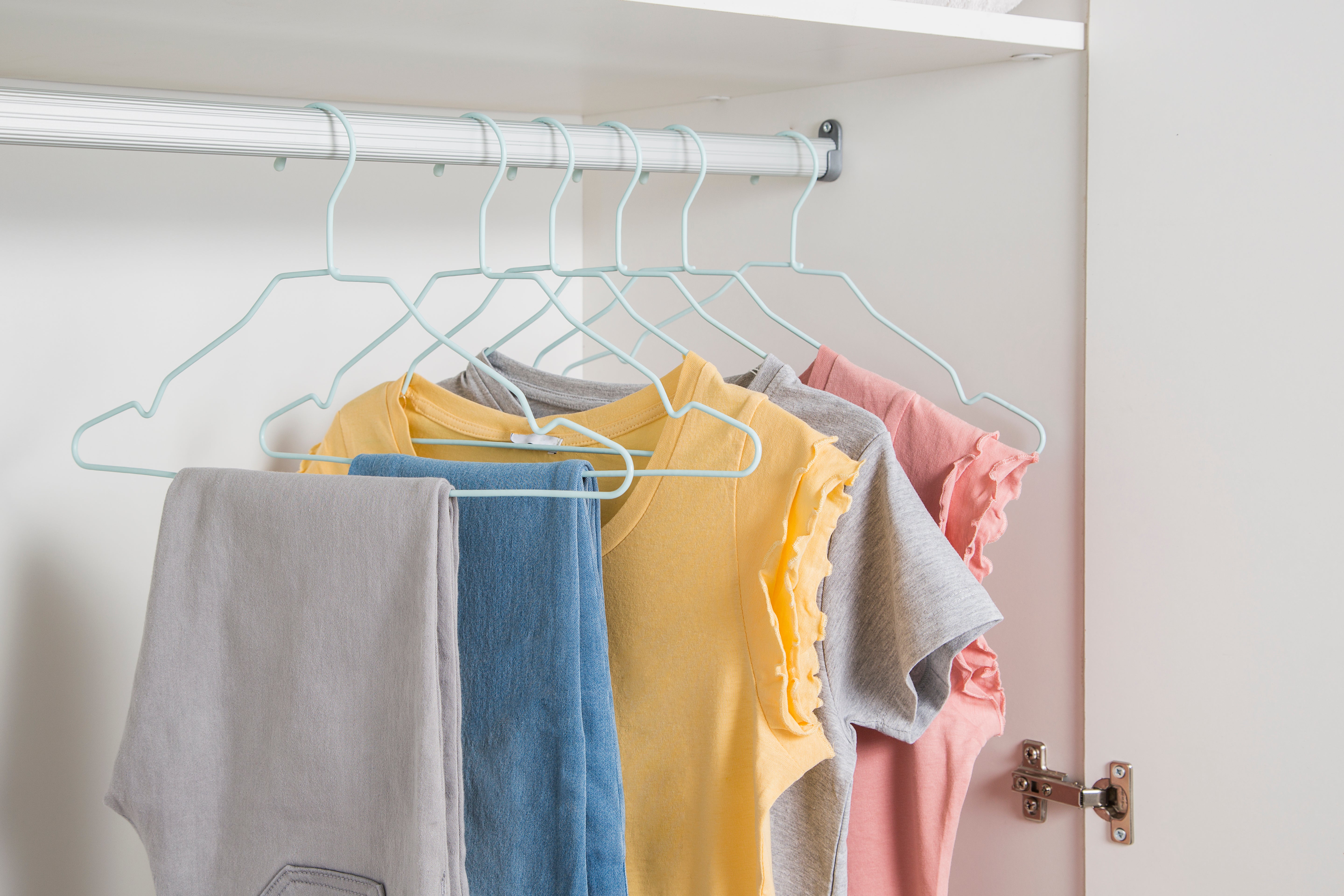 Pack 6 perchas basicas aguamarina - 3