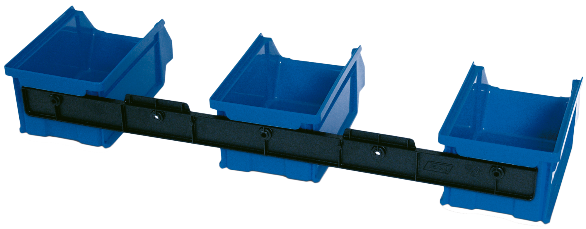 Gaveta de plástico 5 DIVISÕES AZUL 7.6X52X17CM - 16