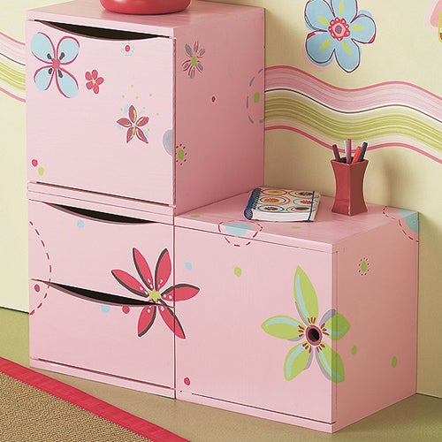 Cajonera de madera  de 36x36x30cm - 2