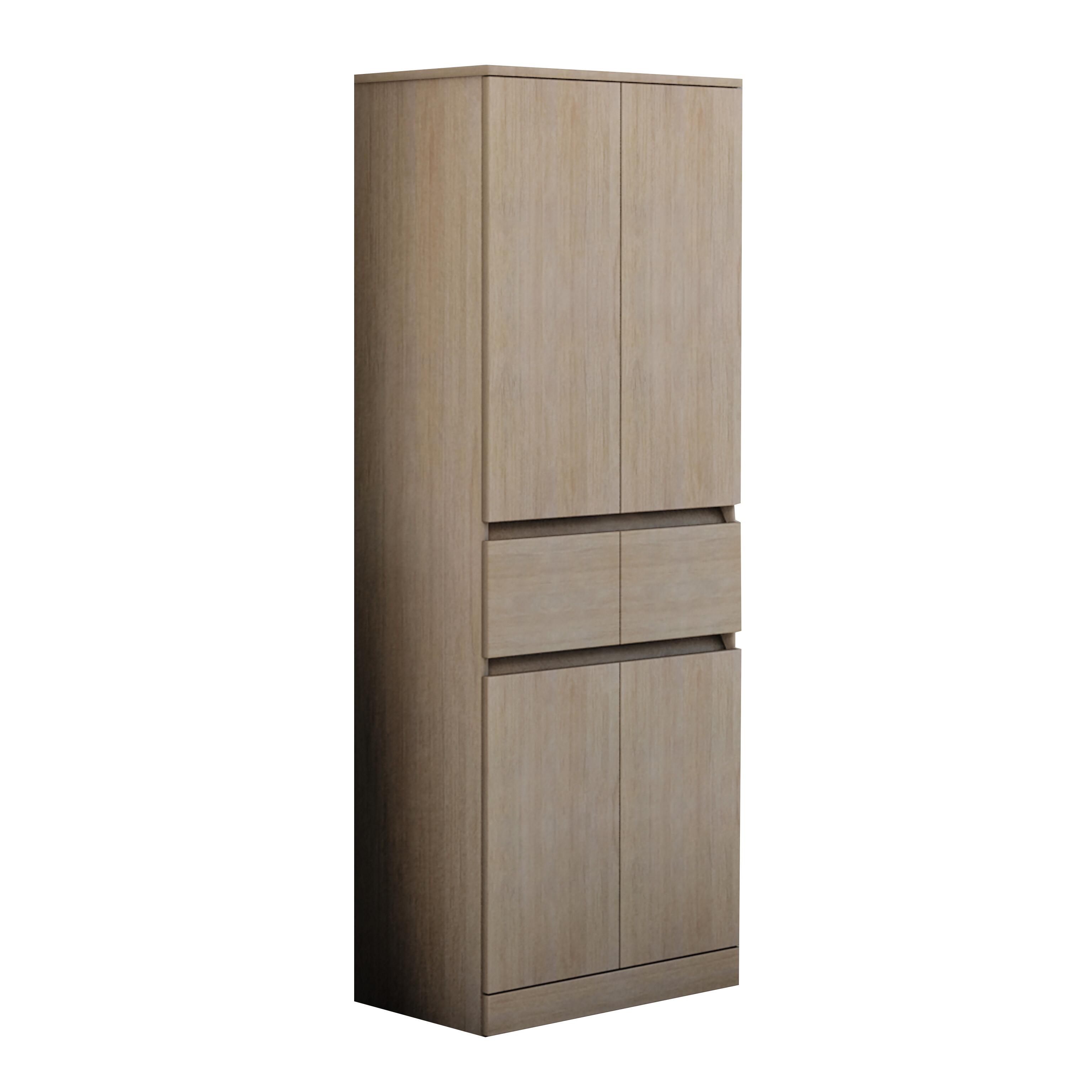 Colonna per mobile bagno Elise BADEN HAUS 2 cassetti 4 ante P 33.5 x L 60 x H 156 cm rovere - 2