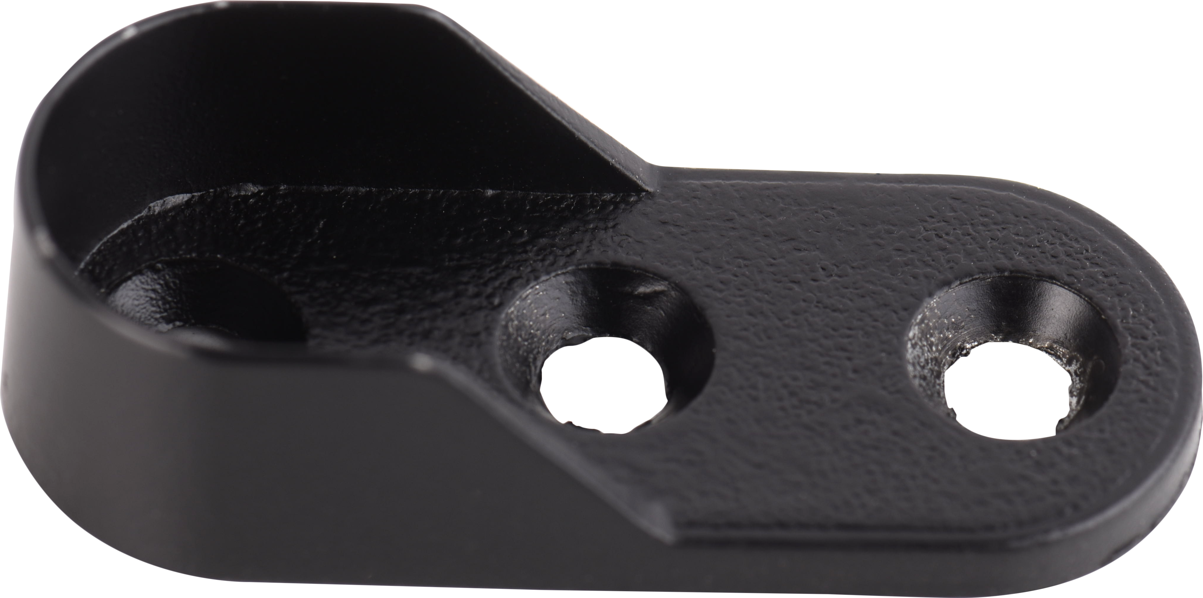 Kit 2 suportes laterais OVAL PRETO 30X15MM - 4