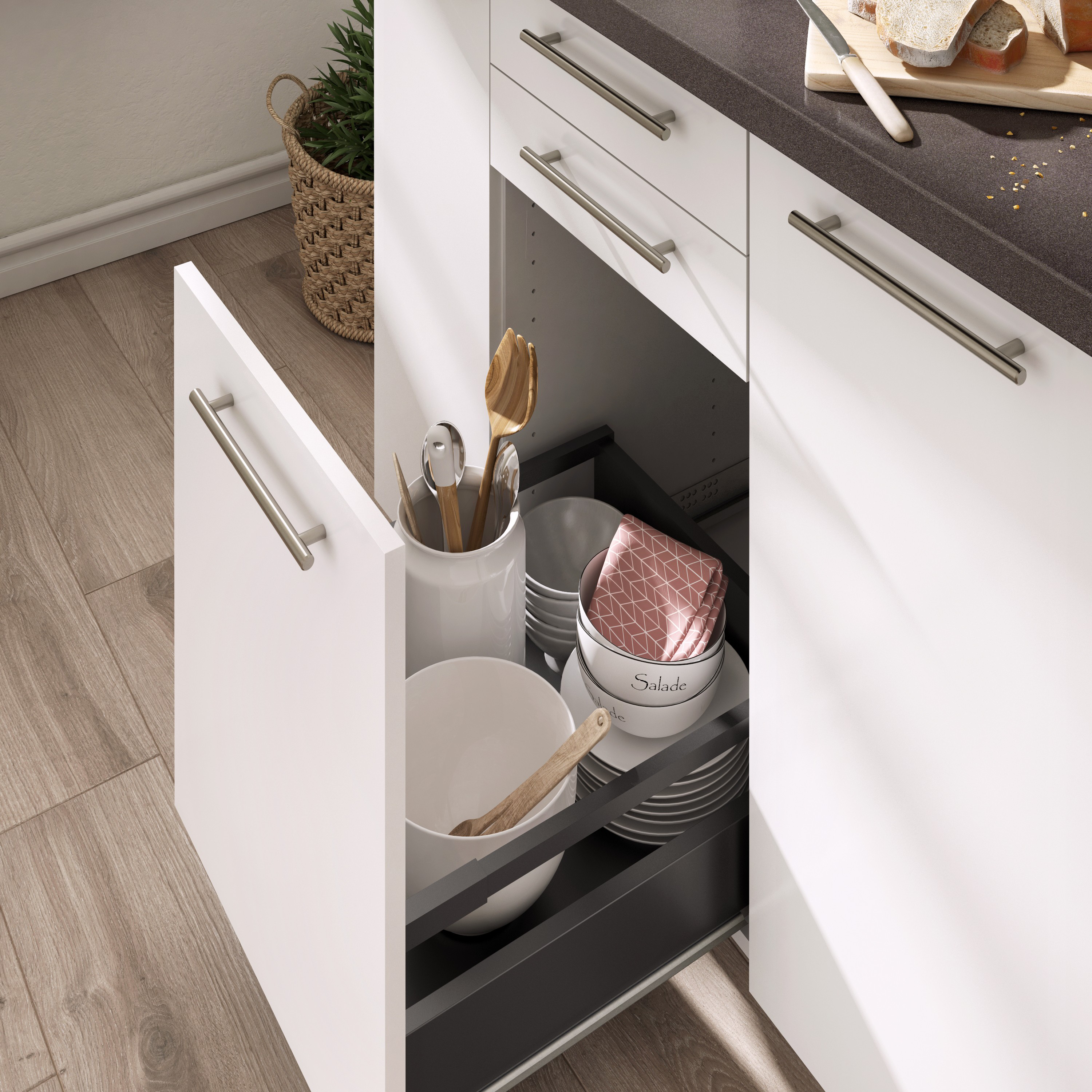 Kit interior de gavetão DELINIA 45CM - 10