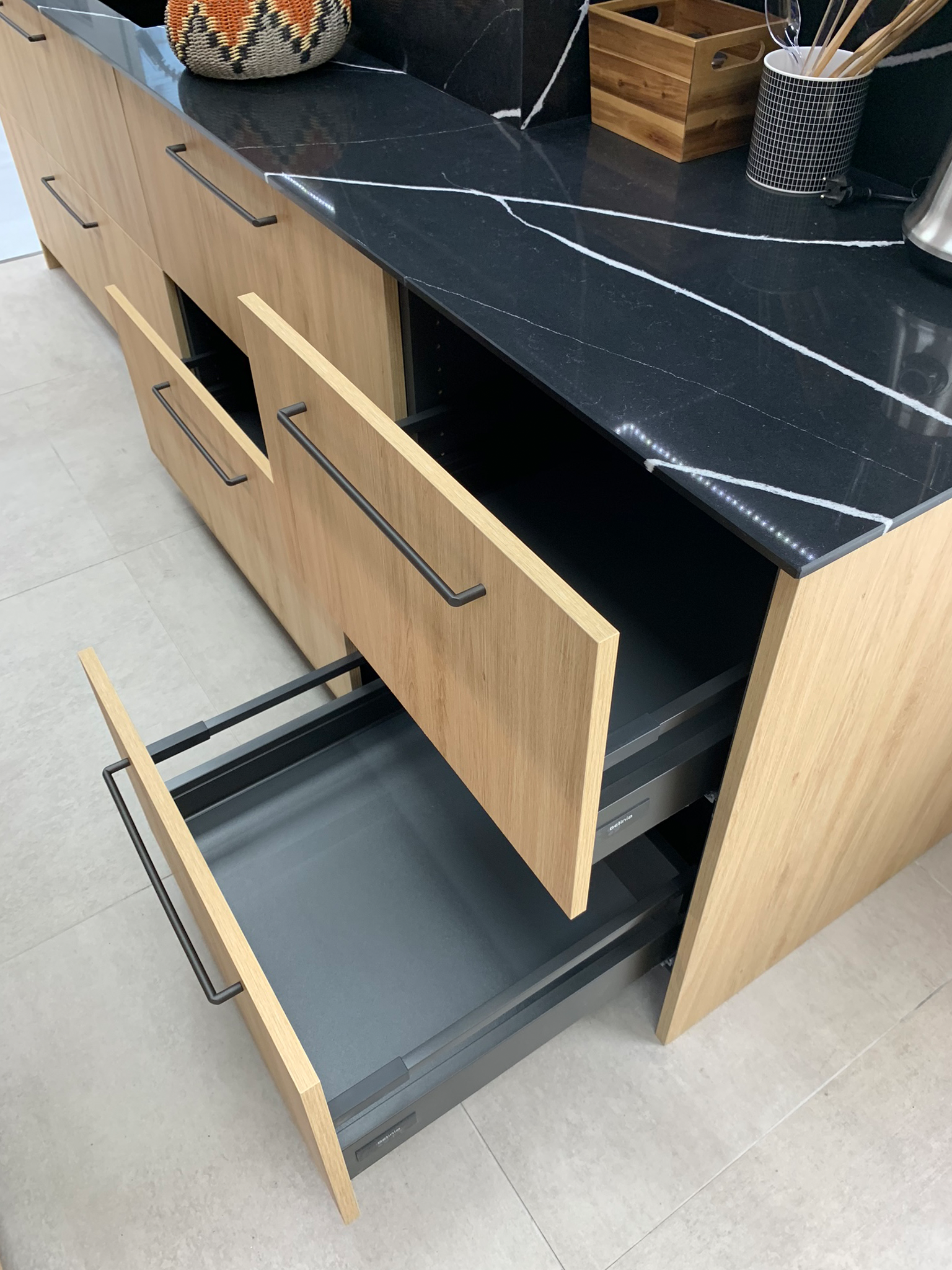 Kit de cajón gaveta Delinia iD para mueble de cocina ancho 60 x fondo 58 cm - 3