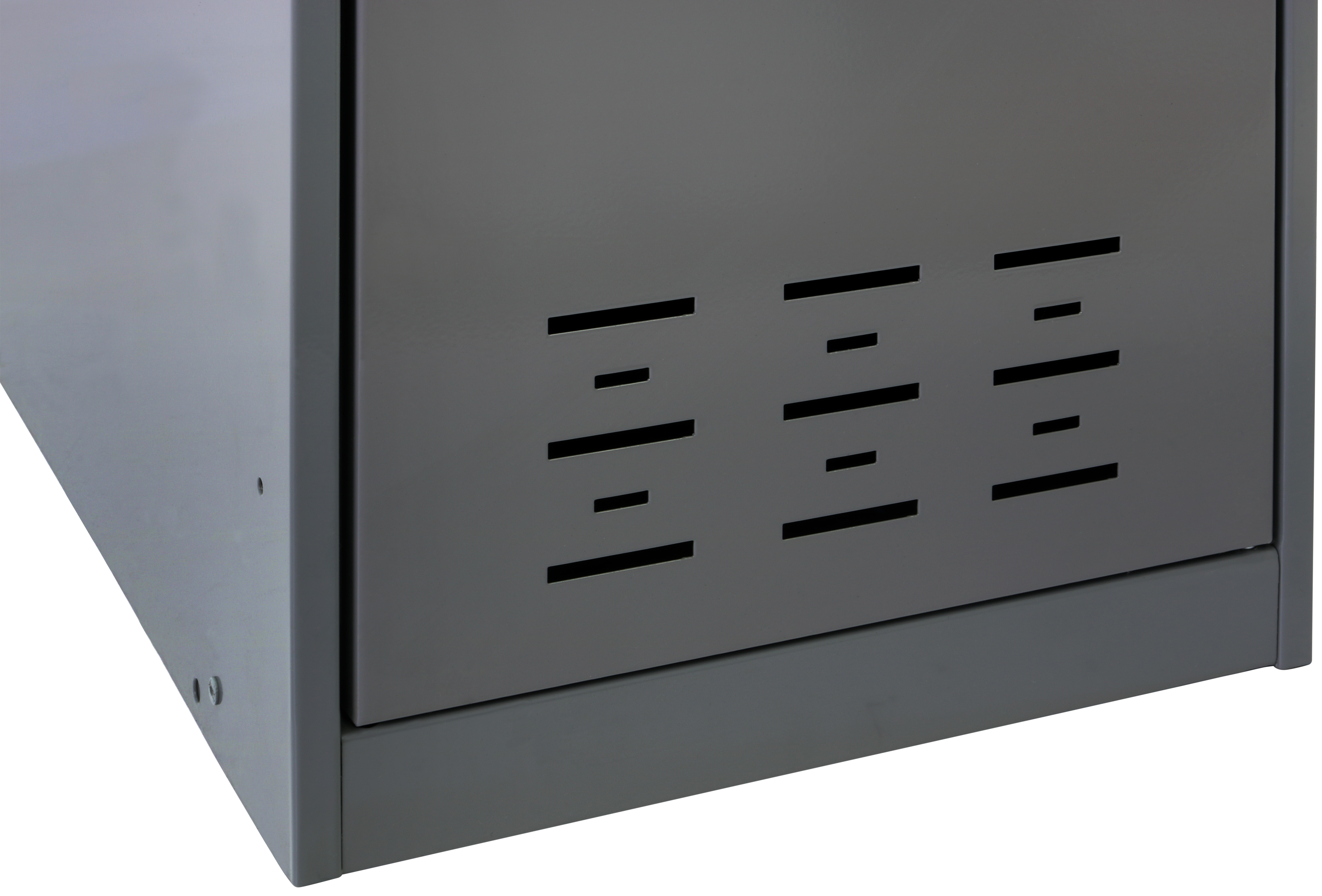 Cacífo aço com 6 portas 90 x 50 x 180 cm cinza Simonrack - 6