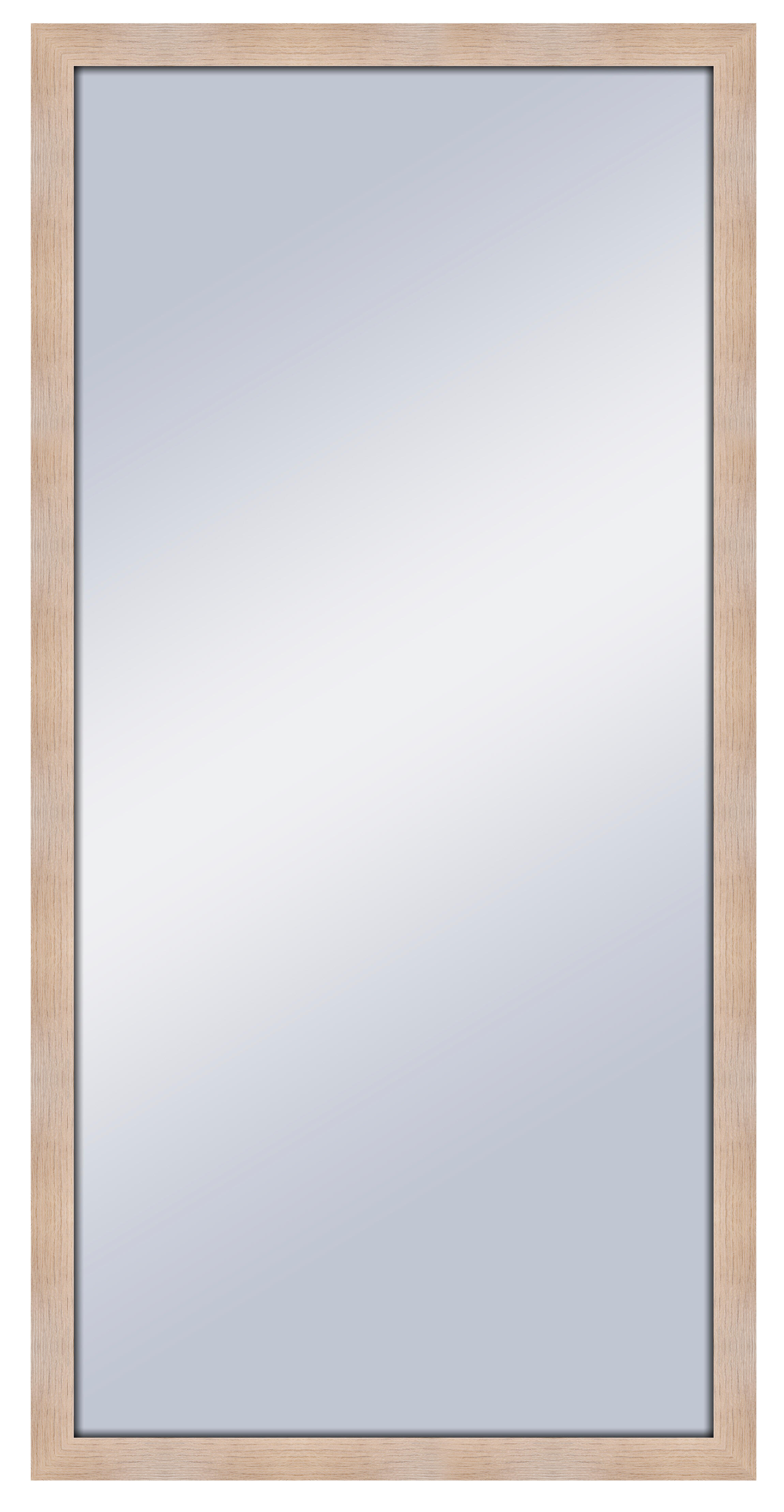 Gad Gonzalez Arte Y Decoración  Espejo Enmarcado De Pared O Suelo Rectangular Shadi Taco Madera Roble Mate De 78 X 178 Cm , Leroy Merlin