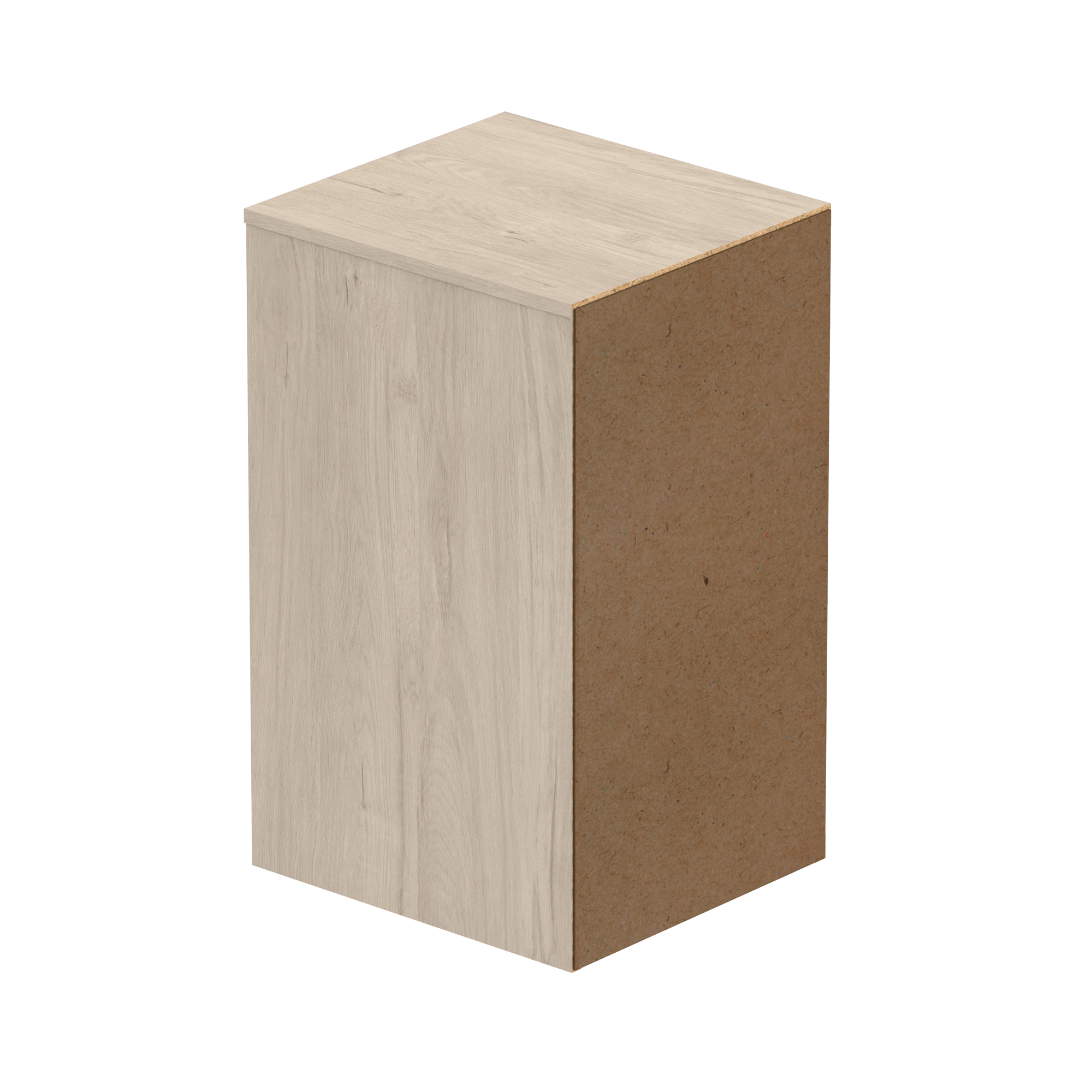 Mueble auxiliar con 5 cajones Eko en roble de 71x40x43 - 3