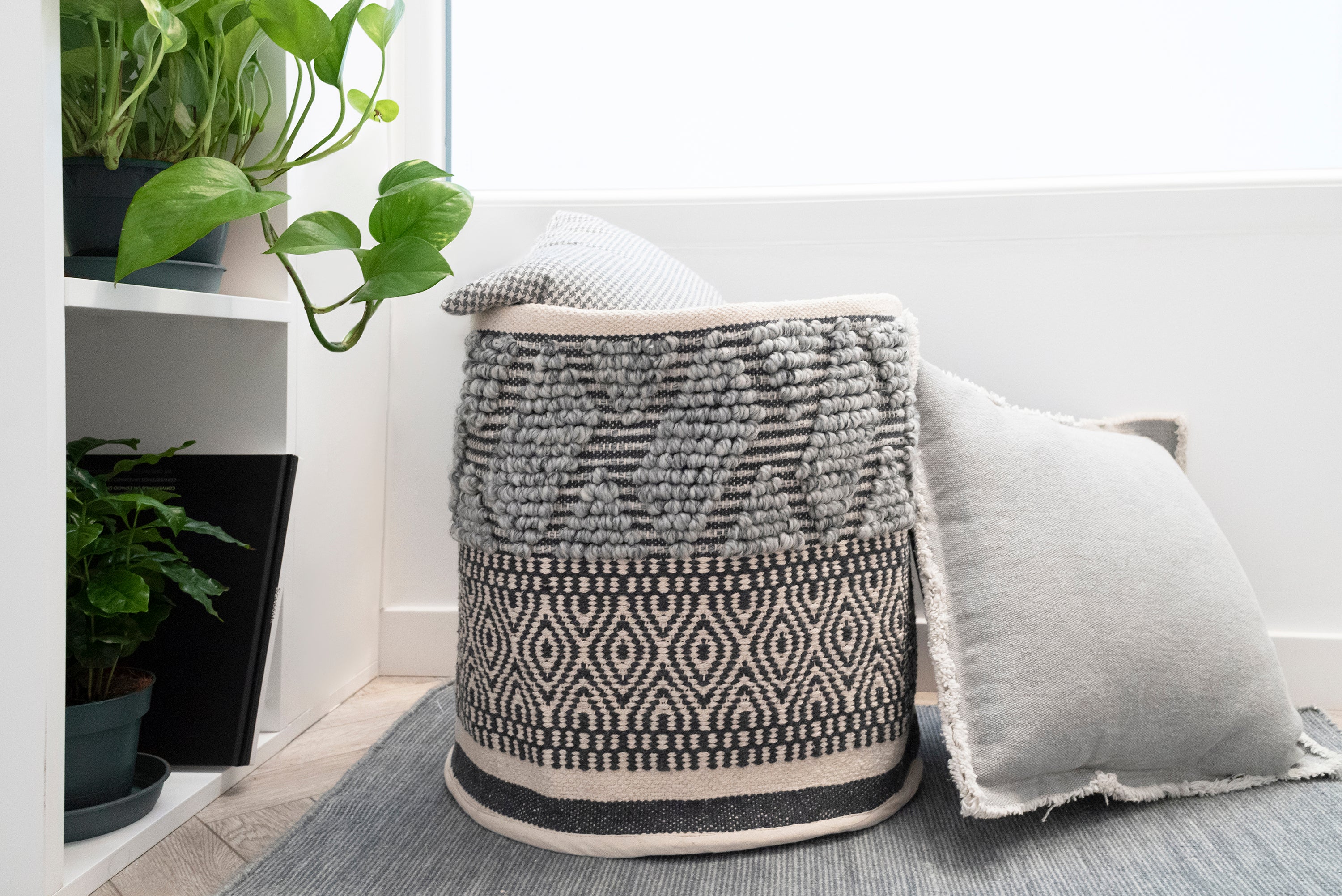 Cesta de algodón BASKET LARA 40 x 40 cm - 2