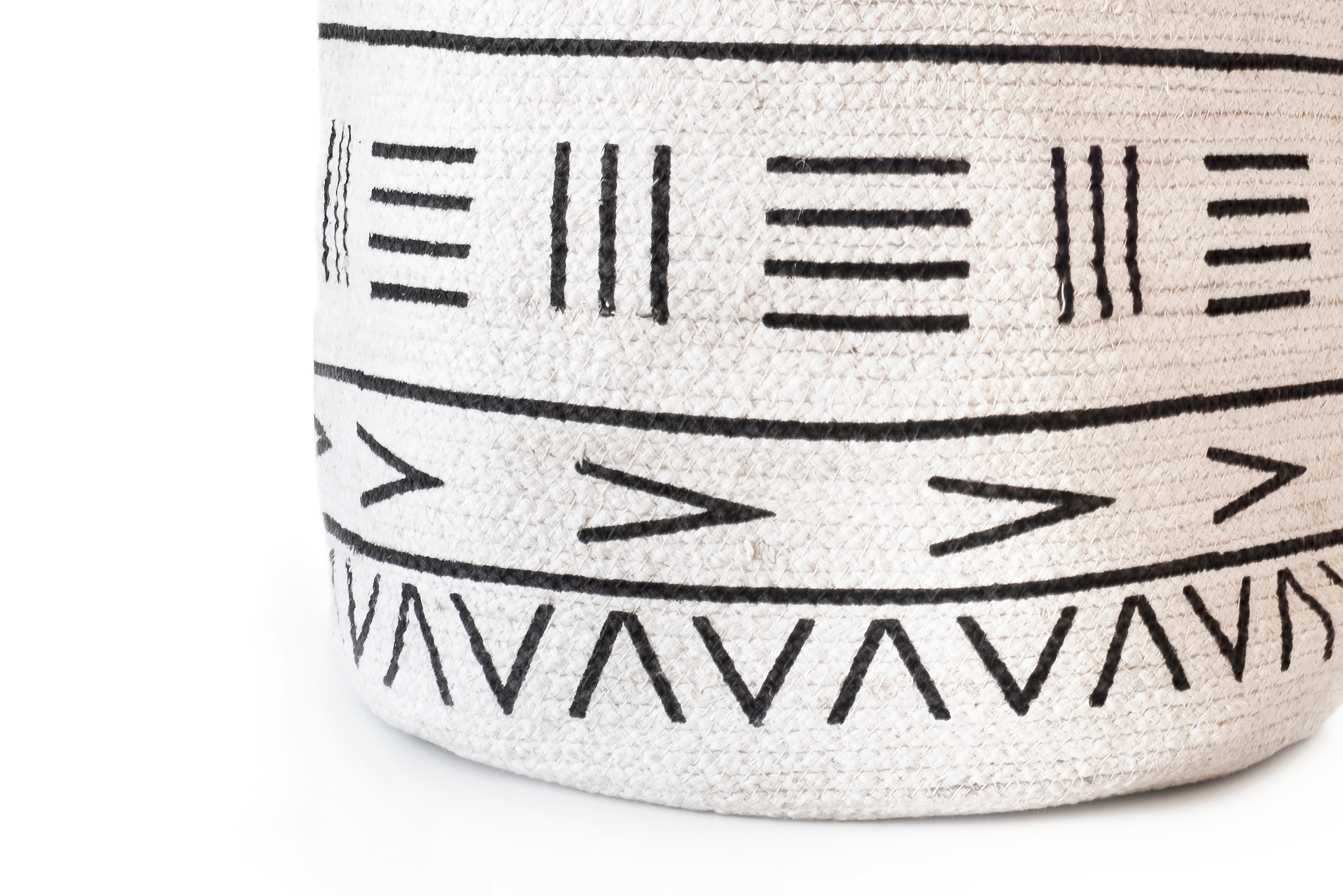 Cesta decorativa BASKET ONEGA yute 30X30 Cm - 5