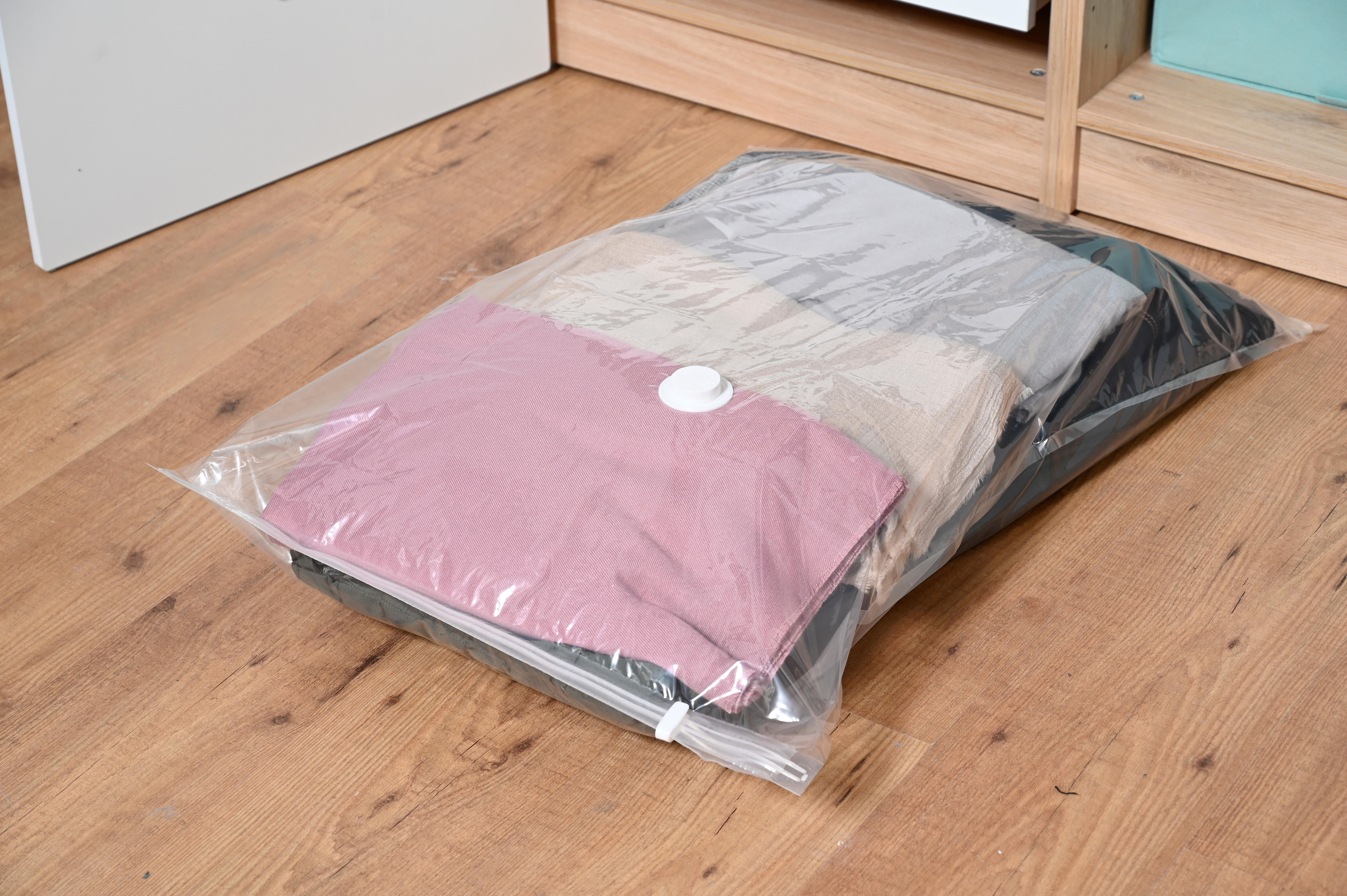 Conjunto 2 sacos de vácuo transparente 60 L 60x0,1x90 cm Spaceo - 31