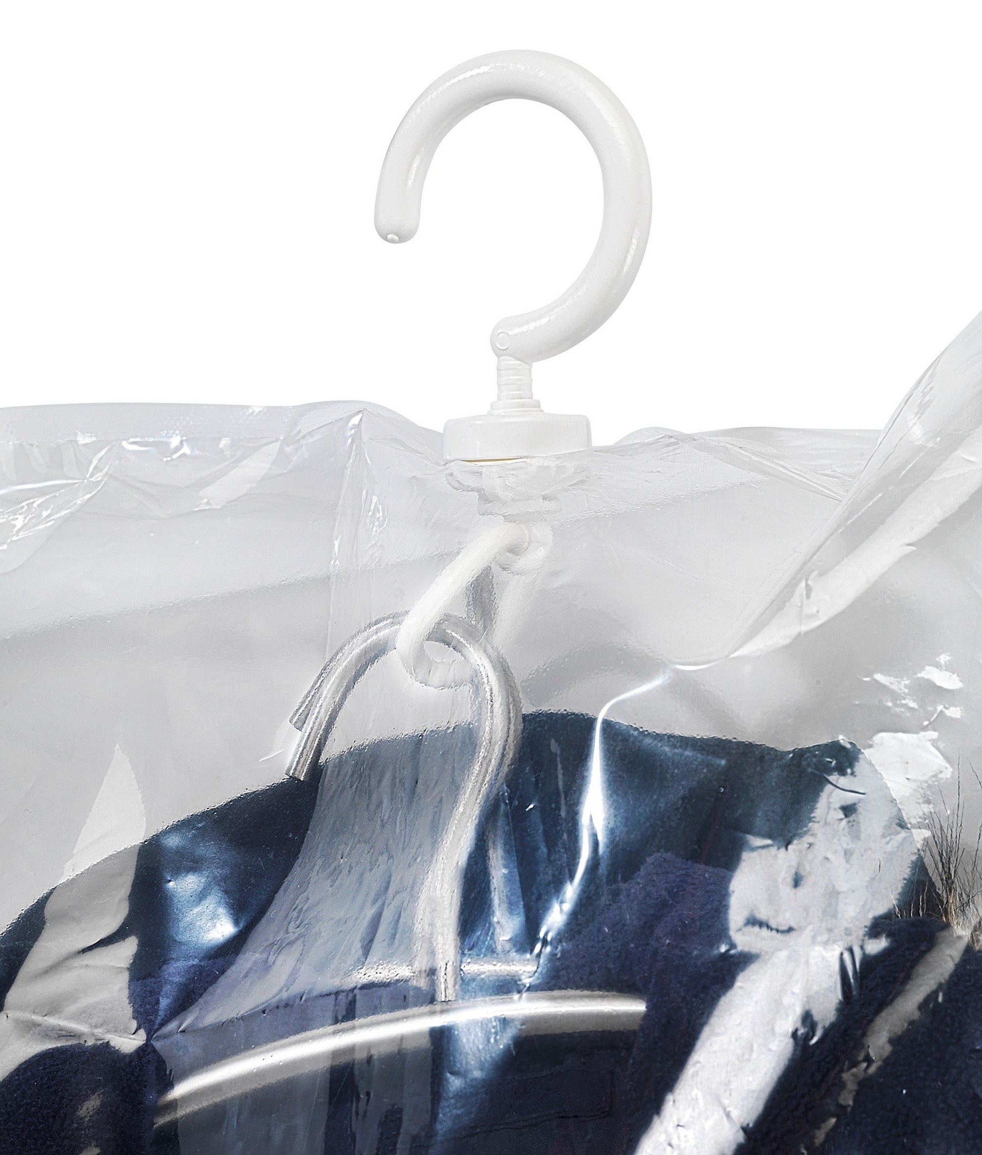 Bolsa guardatrajes al vacío pe/poliamida 145x70 cm